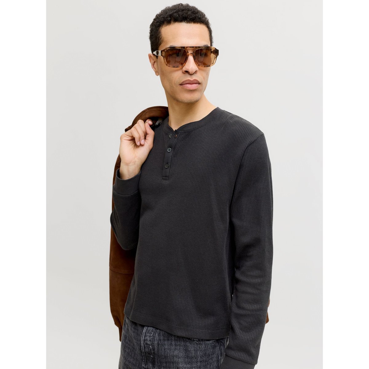 T-Shirt À Manches Longues black 1, JACK & JONES