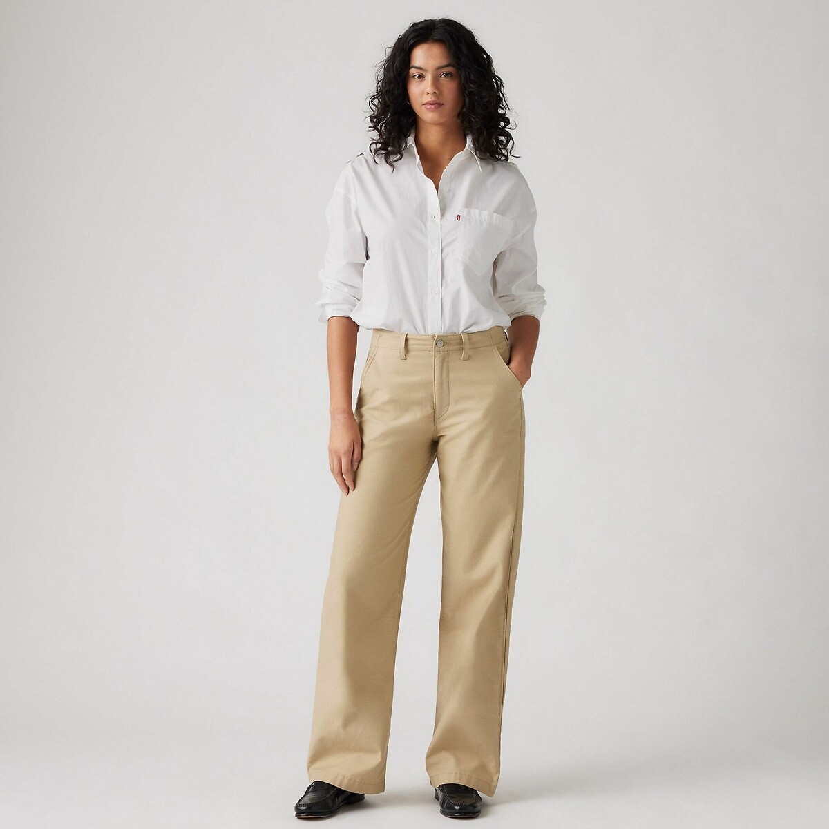 90's Straight Trousers travertine, LEVI'S