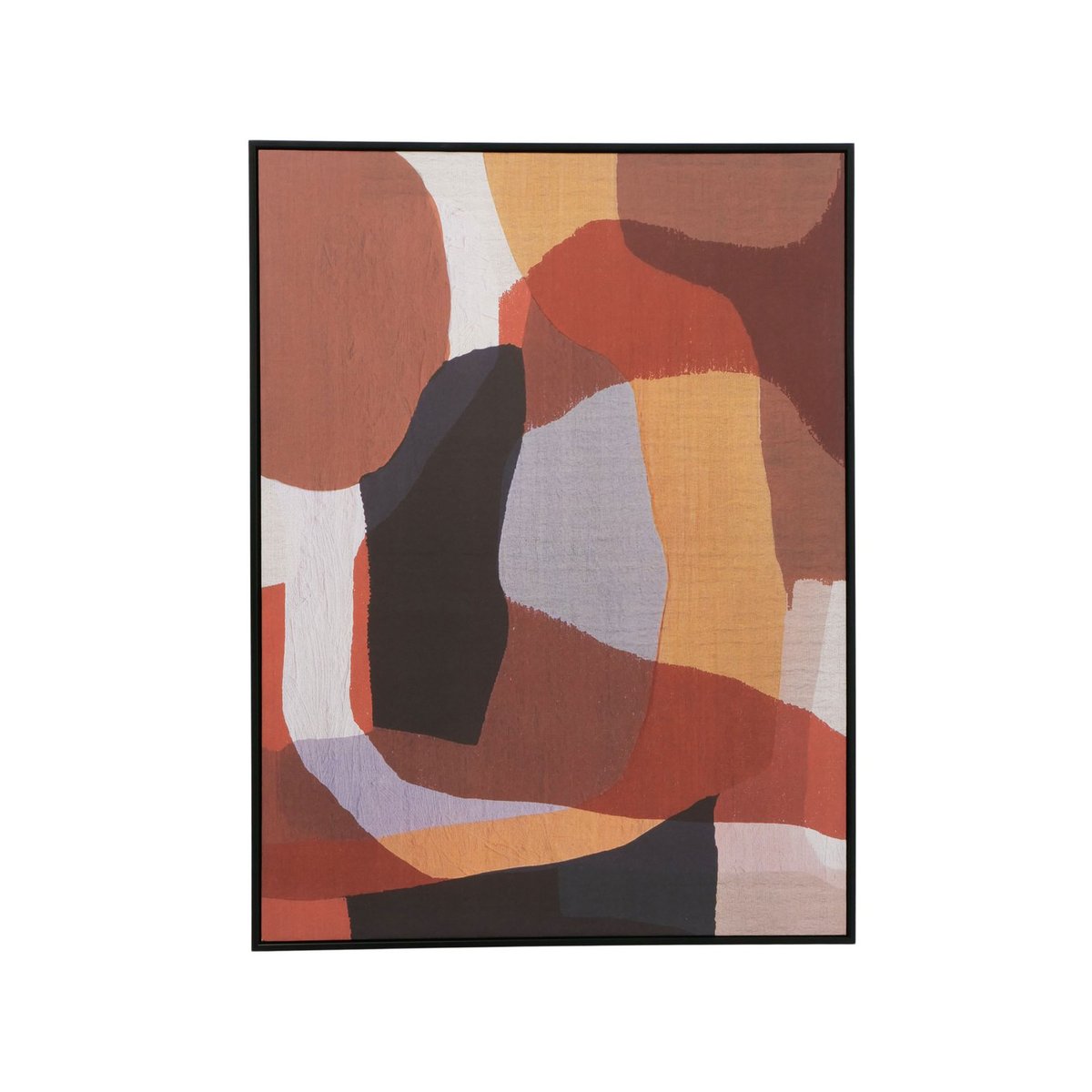 Tableau abstrait sur toile 60x80x4cm multicolore, WADIGA