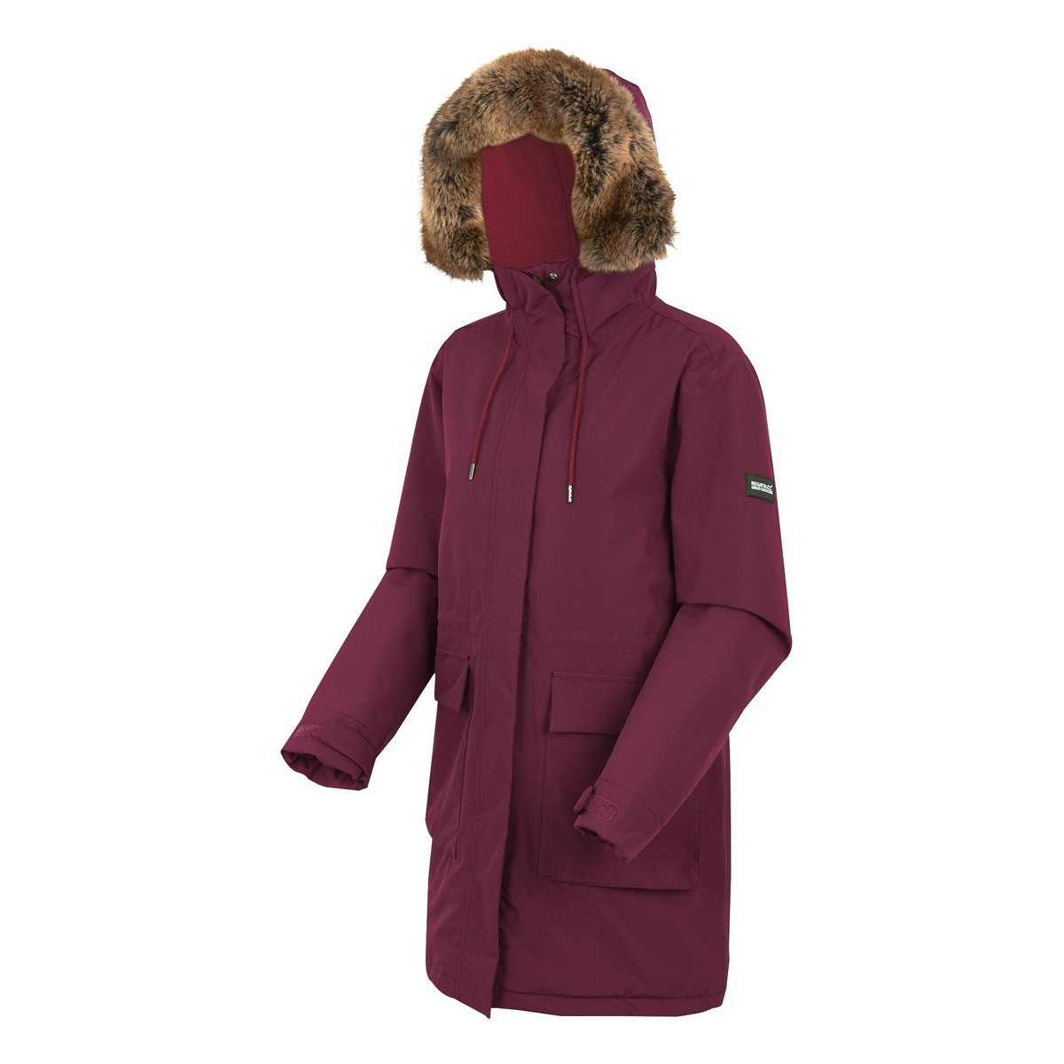 Veste imperméable SABINKA figue / cerise foncé, REGATTA