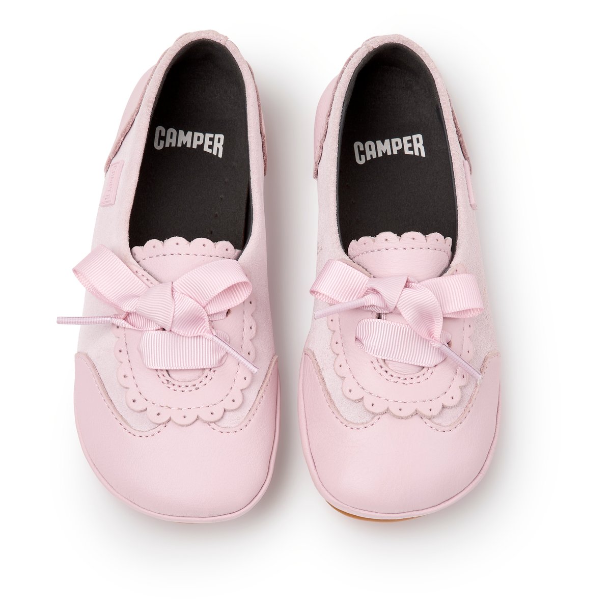 Ballerines Right Smooth Leather rose pastel 002, CAMPER