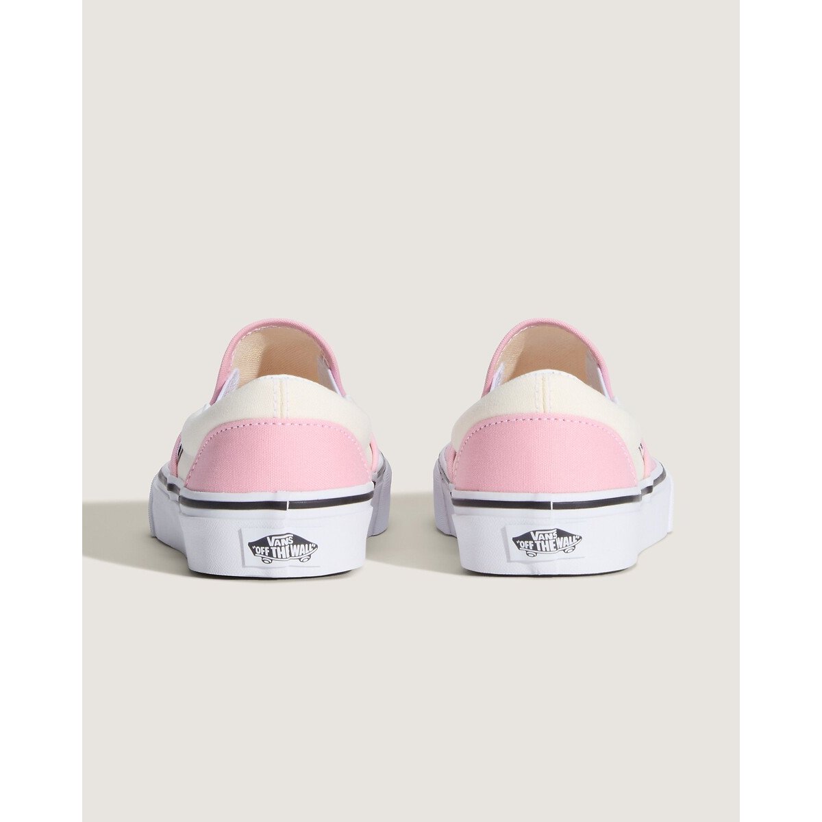 Baskets CLASSIC SLIP-ON blanc/rose, VANS