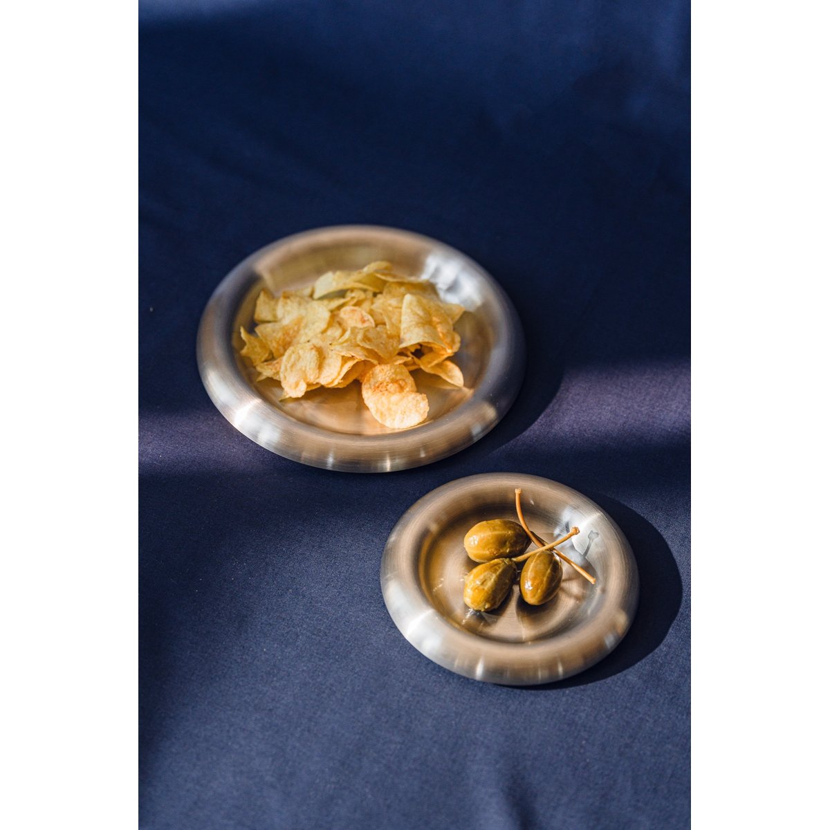 Assiette ROTO - lot de 2 acier inoxydable, NOO.MA