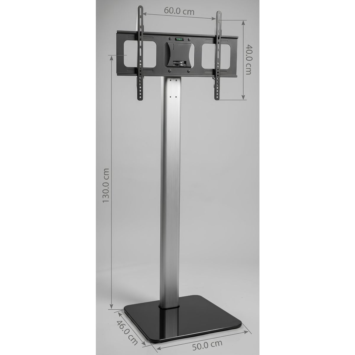 Pied TV Stand TV 32-85'' couleur unique, ADEQWAT