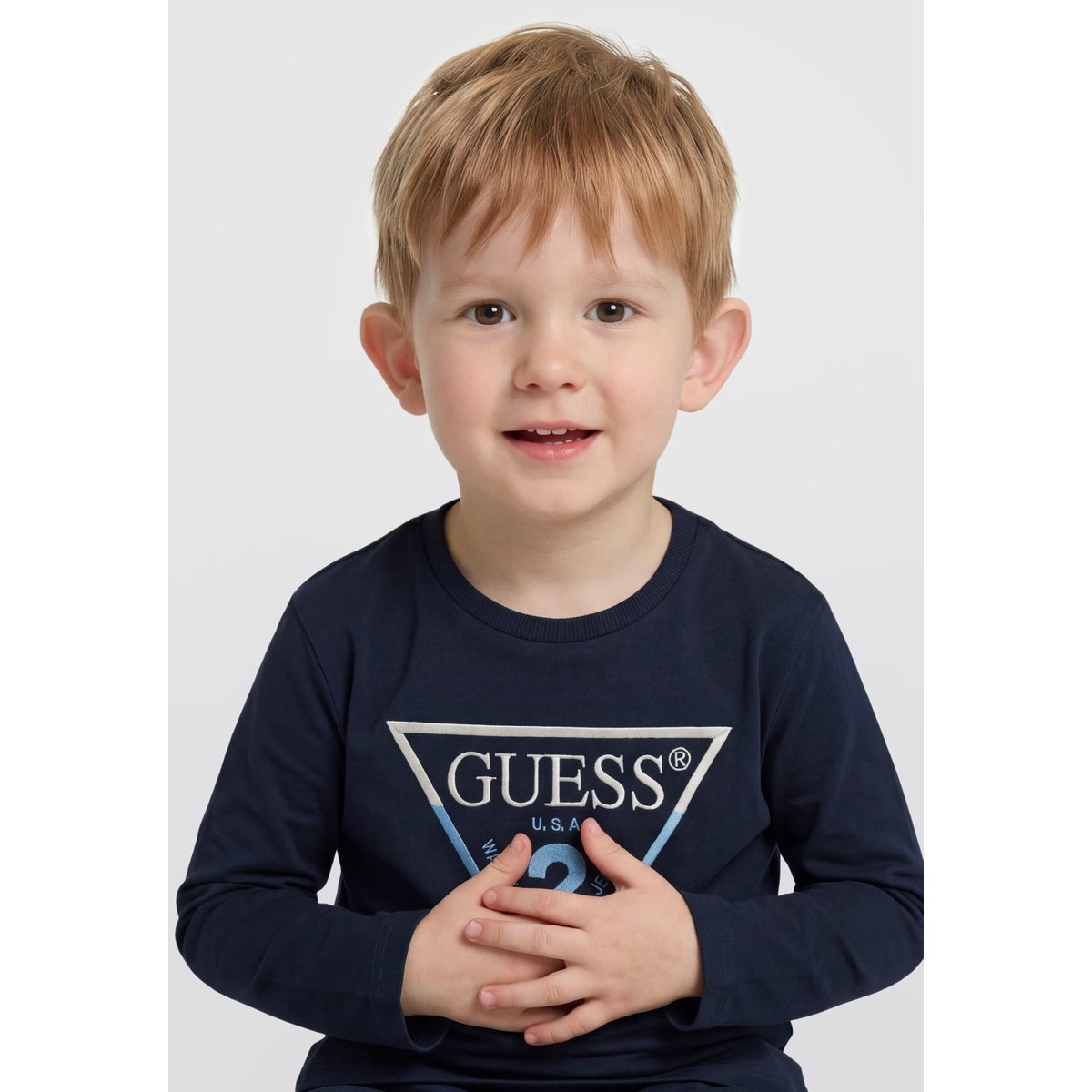 T-Shirt Imprimé bleu, GUESS KIDS