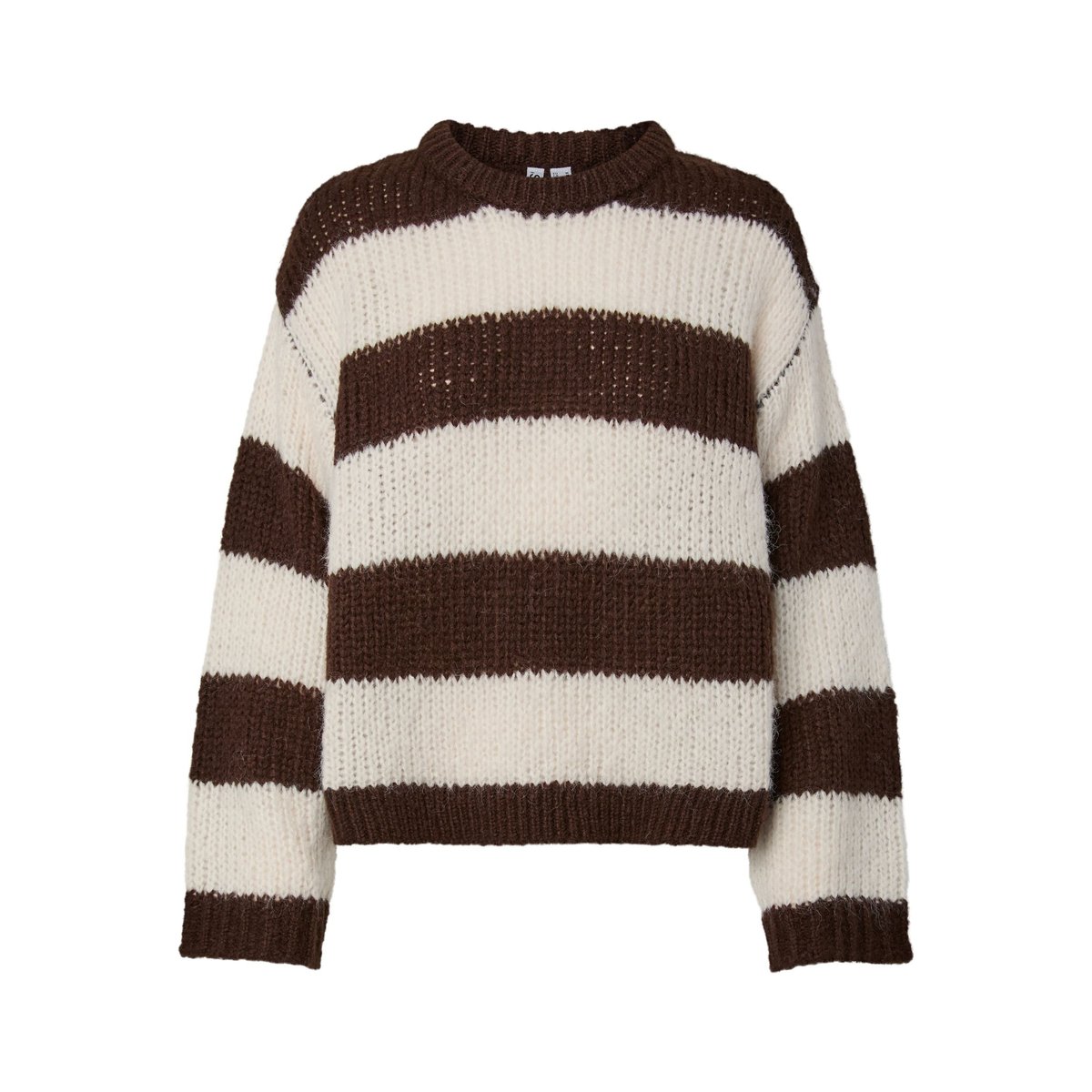 Pull En Maille marron - hot fudge1, PIECES