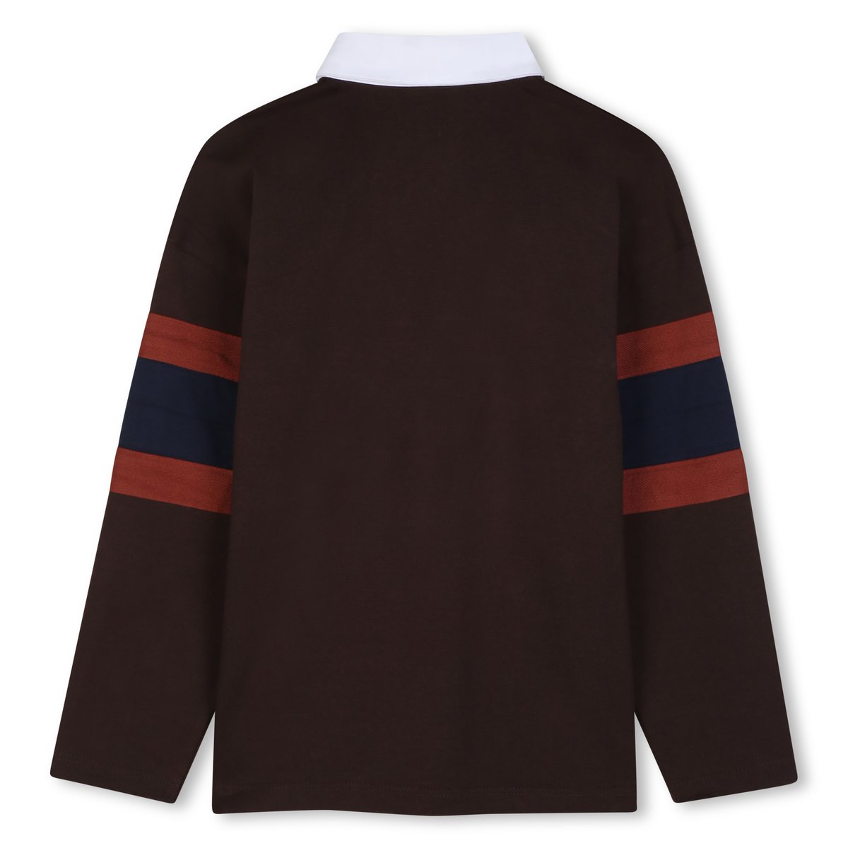 Polo manches longues tourbe, BOSS KIDSWEAR