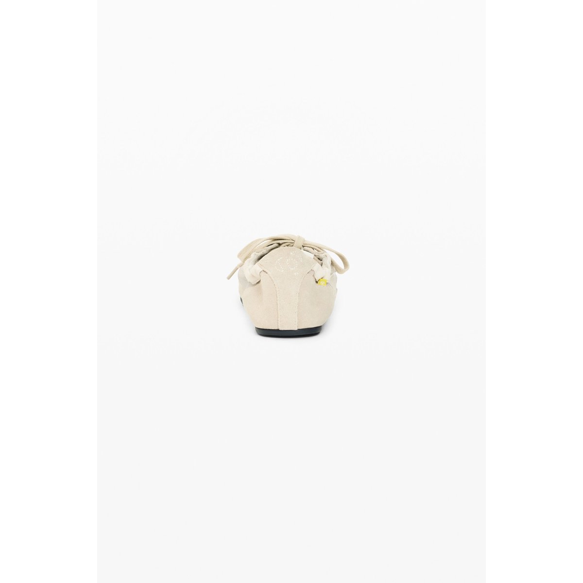 Baskets en cuir rétro beige, DESIGUAL