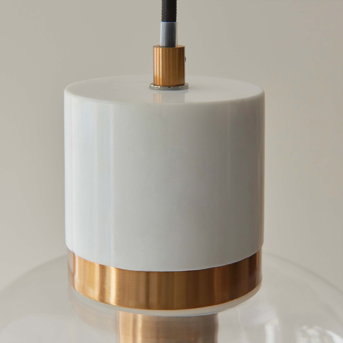 Torro Marble Pendant Light white, ÉDITÉ