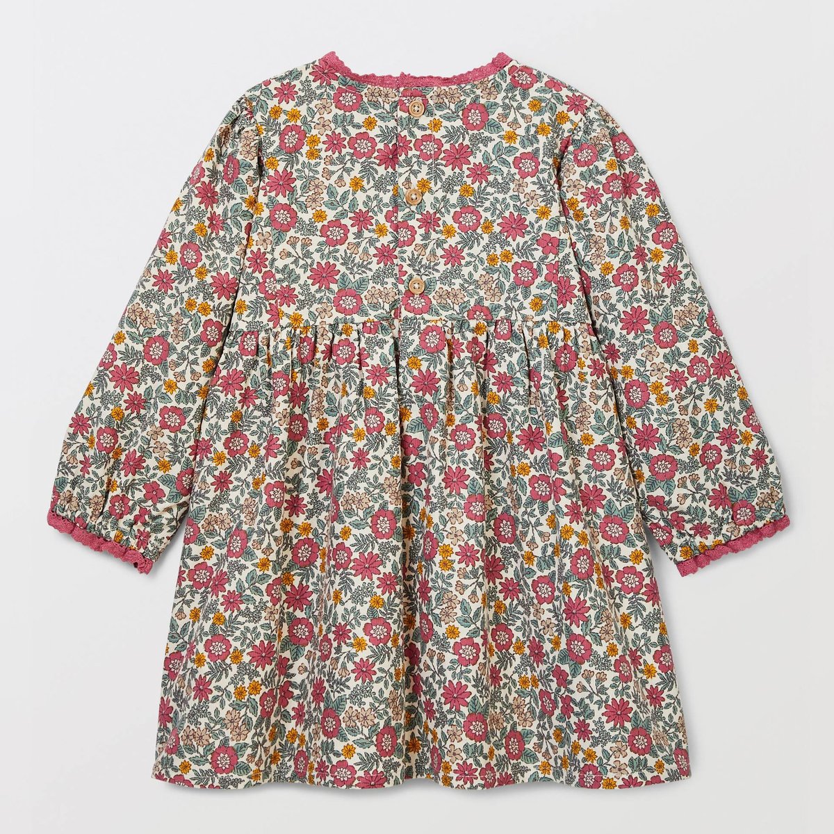 Robe imprimée en coton BIO GOTS amaretti, BOUT'CHOU