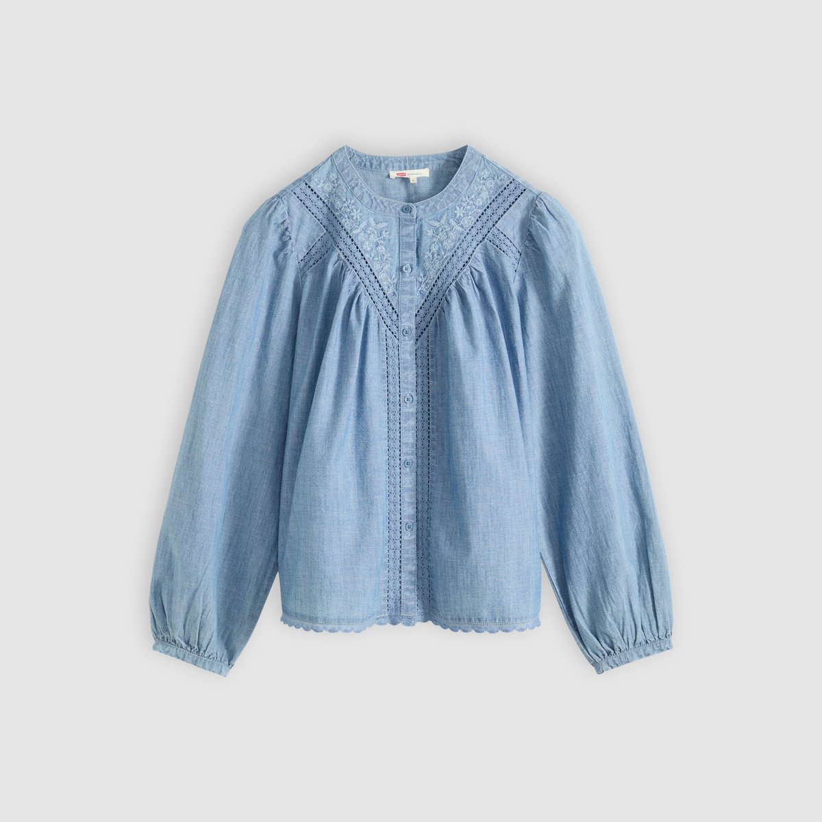 Blouse manche longue Cleo bleu - faded tide, LEVI'S