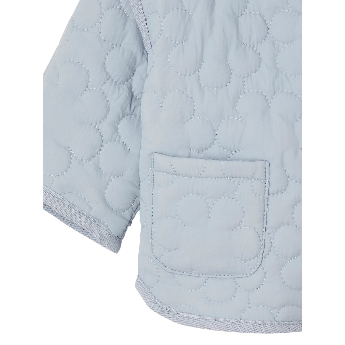 Veste matelassée bébé bleu pâle, VERTBAUDET