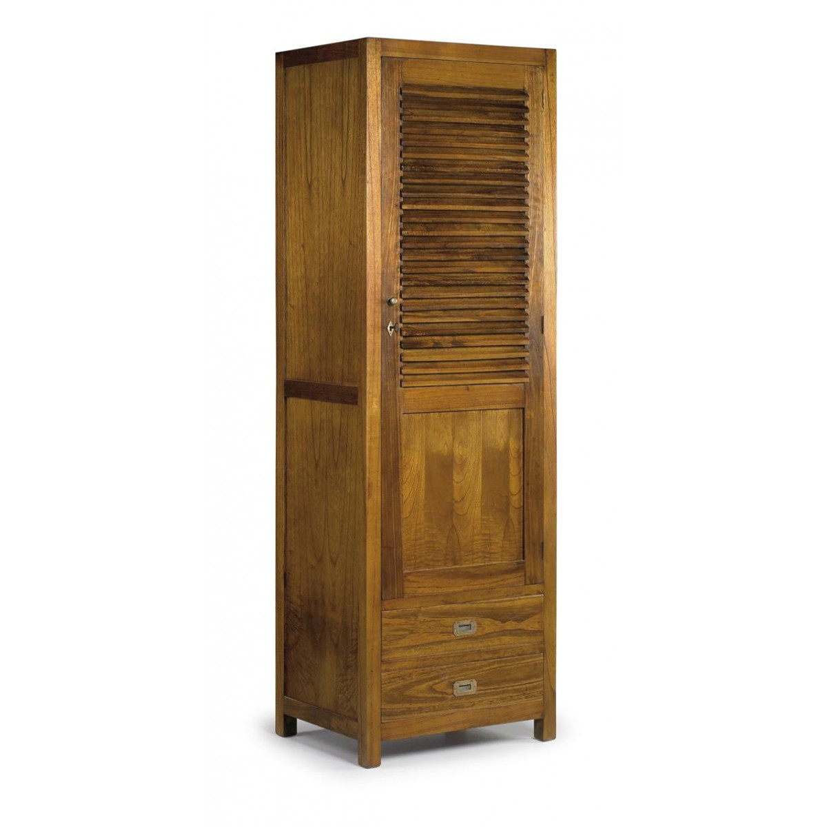Armoire 2 tiroirs bronze - ONÉLINE marron, DECORATION D’AUTREFOIS
