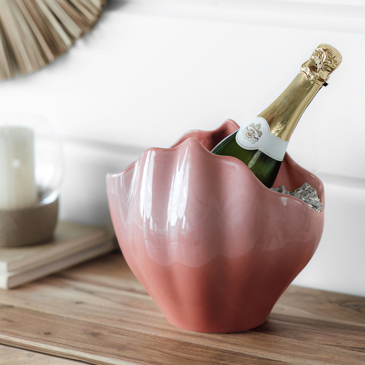 Vase Coquillage PERLEMOR rose pâle, LIKE. BY VILLEROY & BOCH
