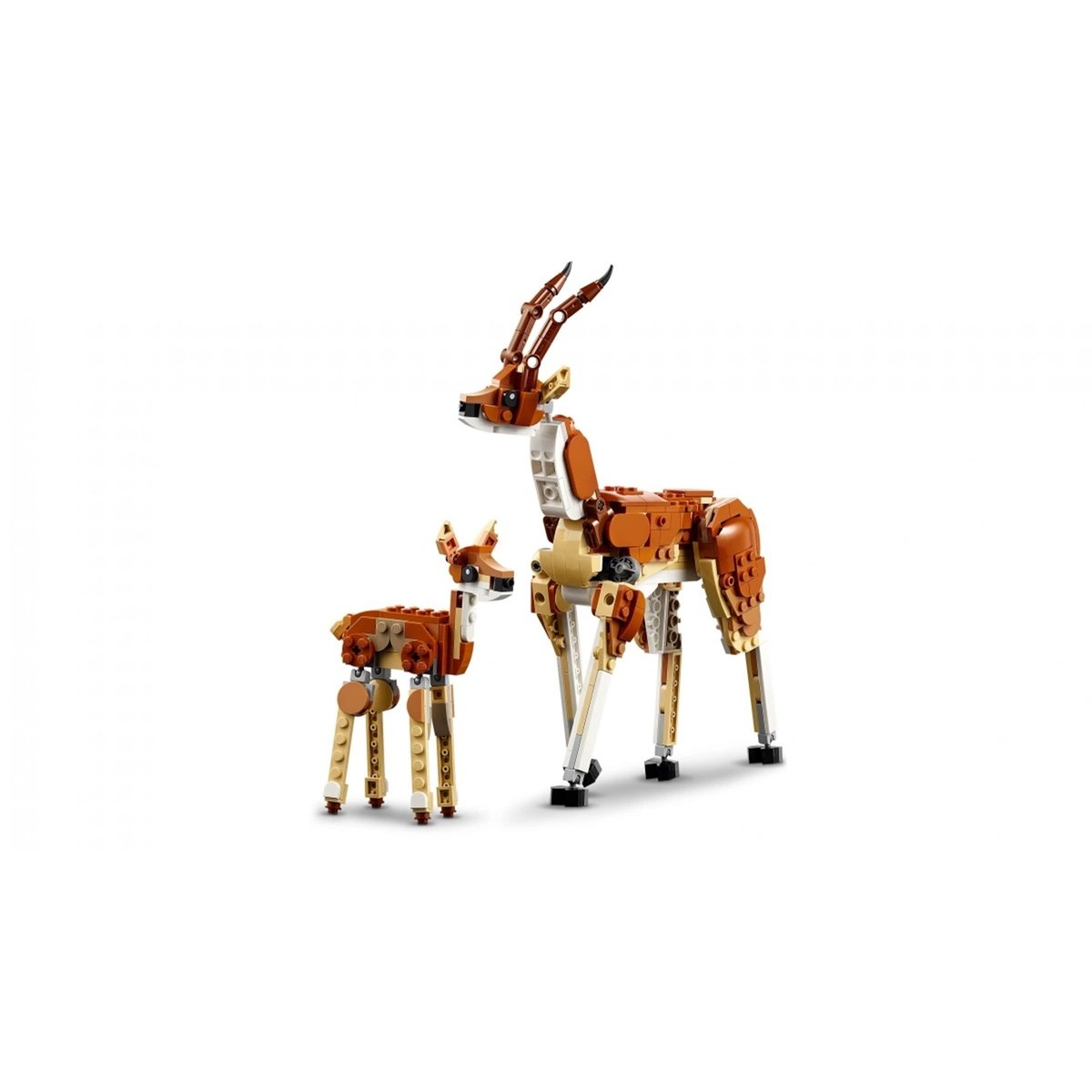 Creator 3 en 1 Les animaux sauvages du safari multicolore, LEGO