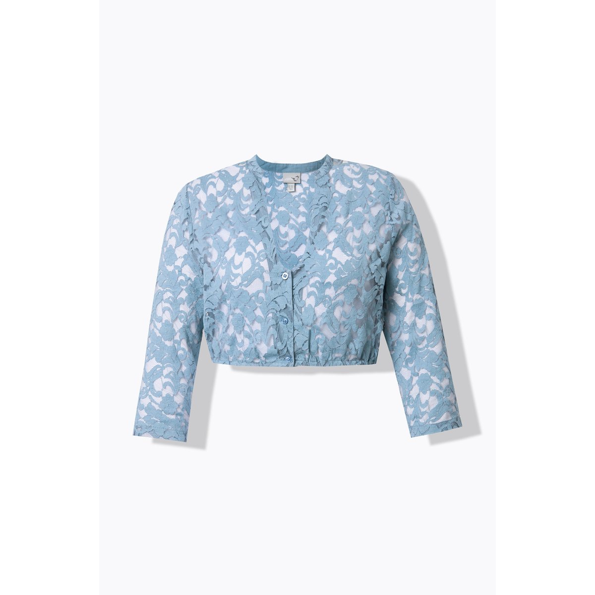 Chemisier traditionnel Dirndl à dentelle. turquoise clair, ULLA POPKEN