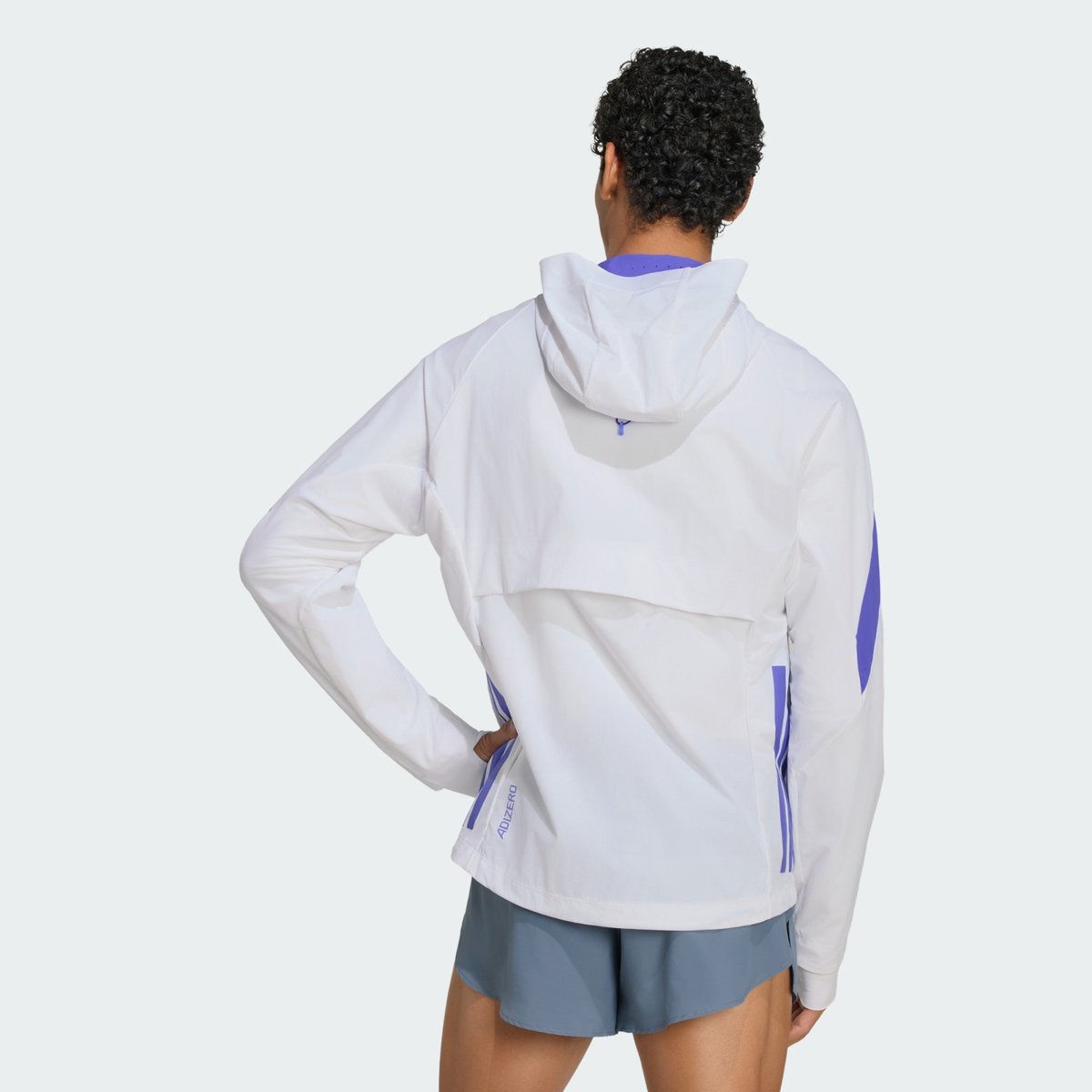 Veste De Running Adizero Veste De Running Adizero white / solar purple, adidas Performance