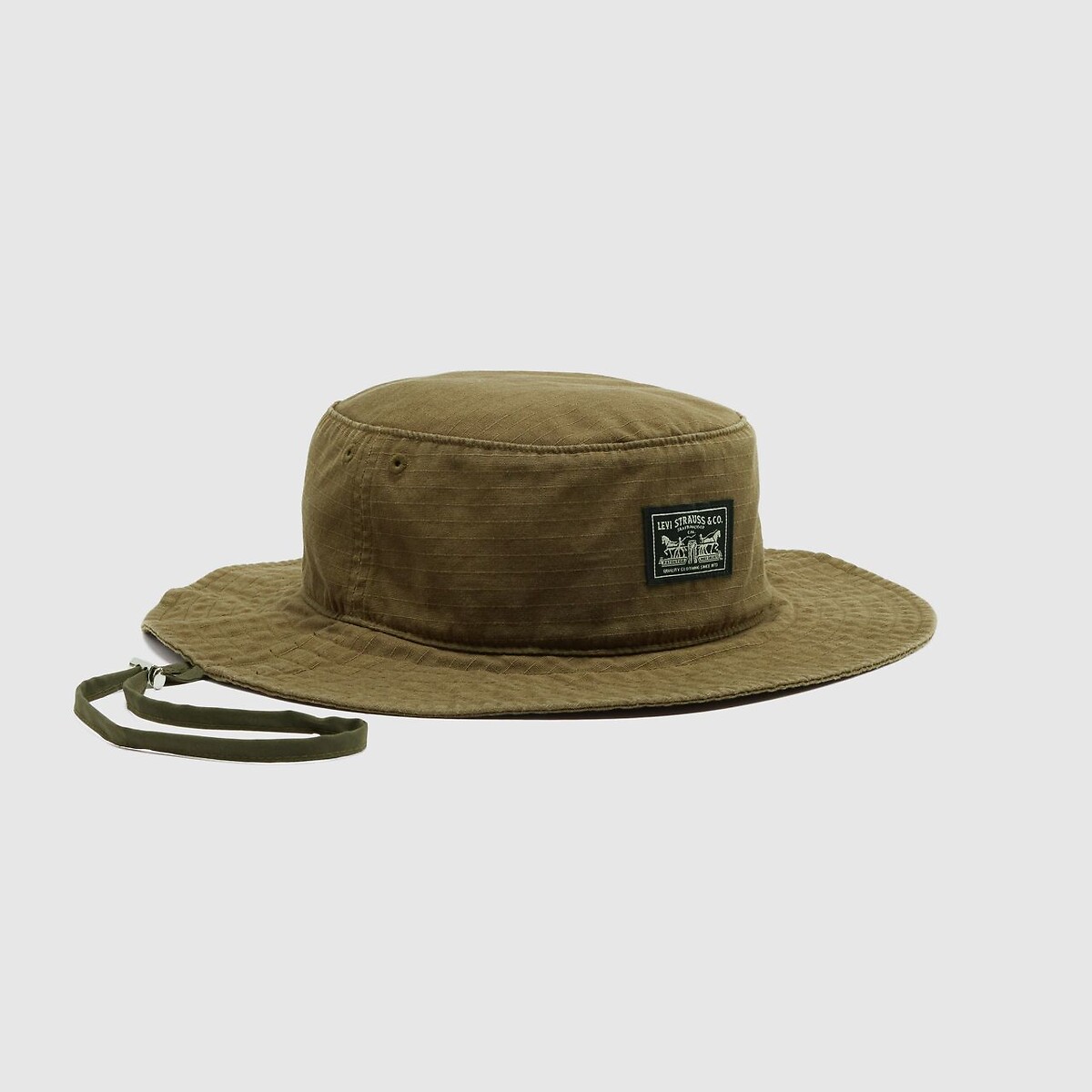 Bucket hat met met koord Festival kaki , LEVI'S