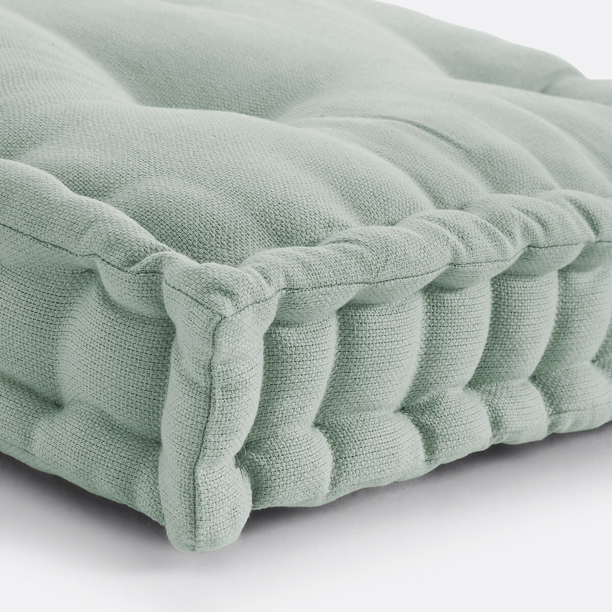 Colchão de chão 120 cm, Panama verde-argila, LA REDOUTE INTERIEURS