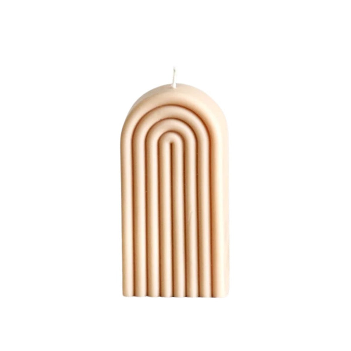 Bougie ARCH beige, EKRU