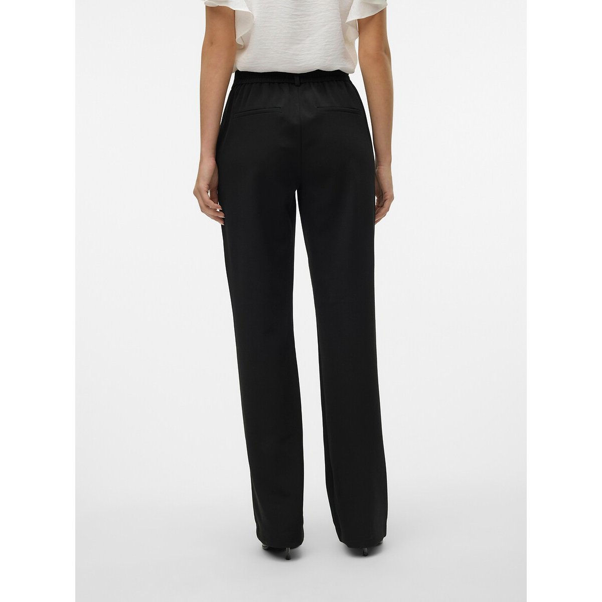 Straight Trousers black, VERO MODA