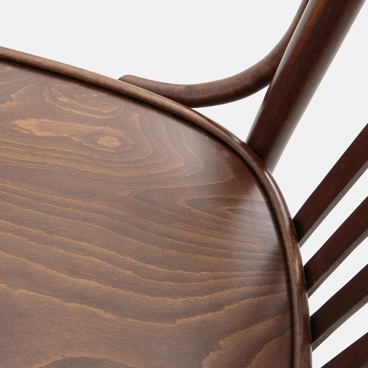 Lot de 2 chaises à barreaux, Bistro noyer, LA REDOUTE INTERIEURS