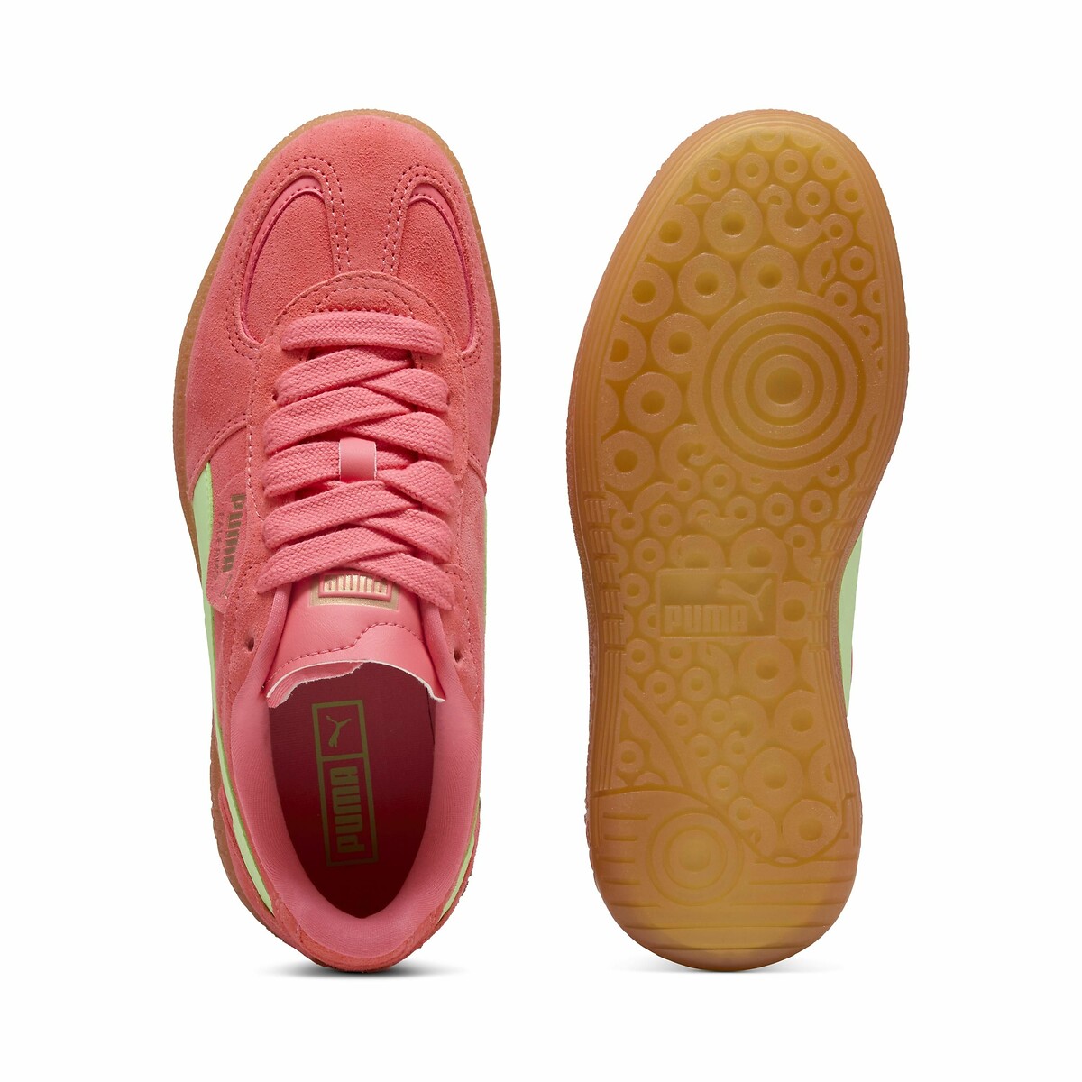 Baskets Palermo Moda Xtra Gum rose/jaune, PUMA
