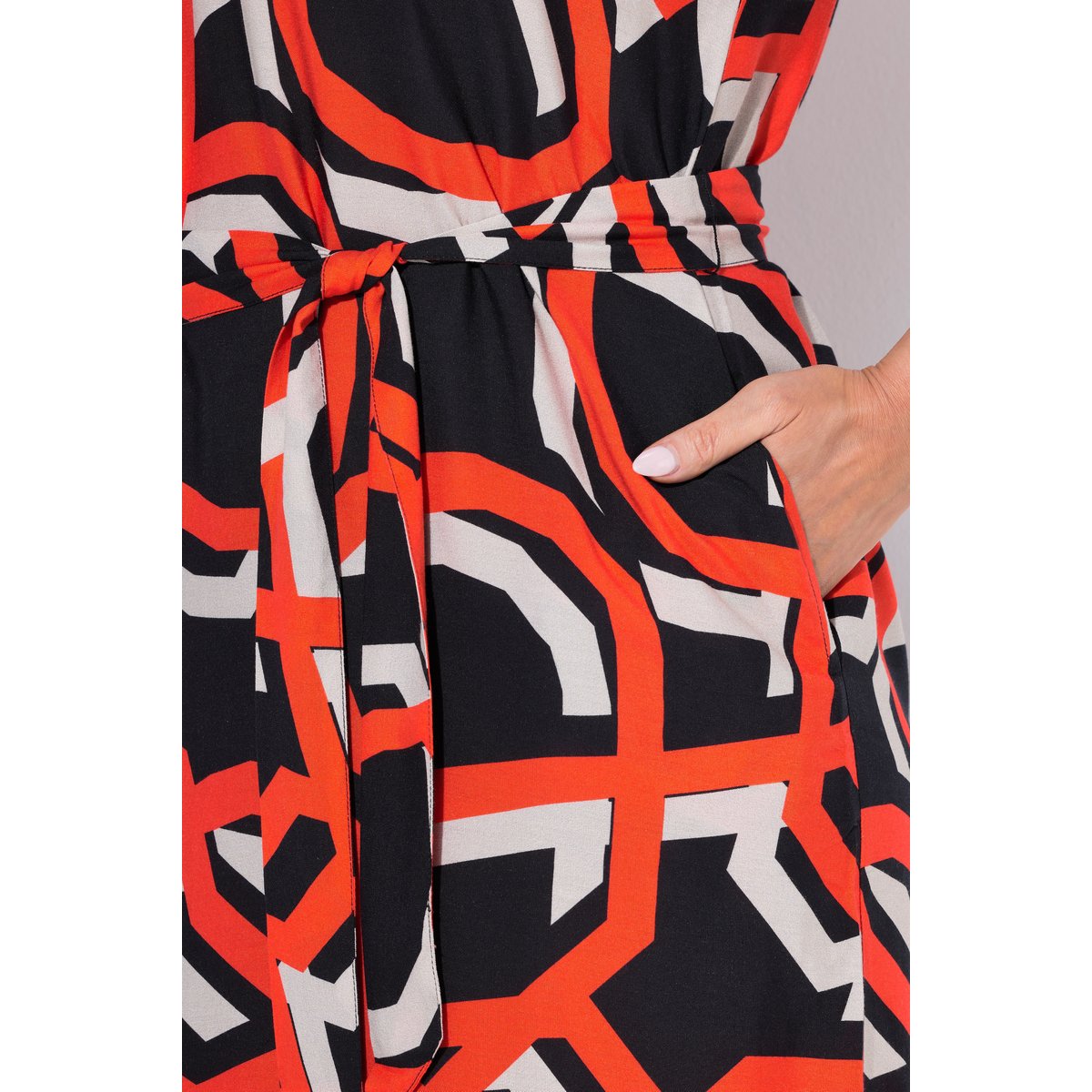 Robe col tunisien poivron, ULLA POPKEN