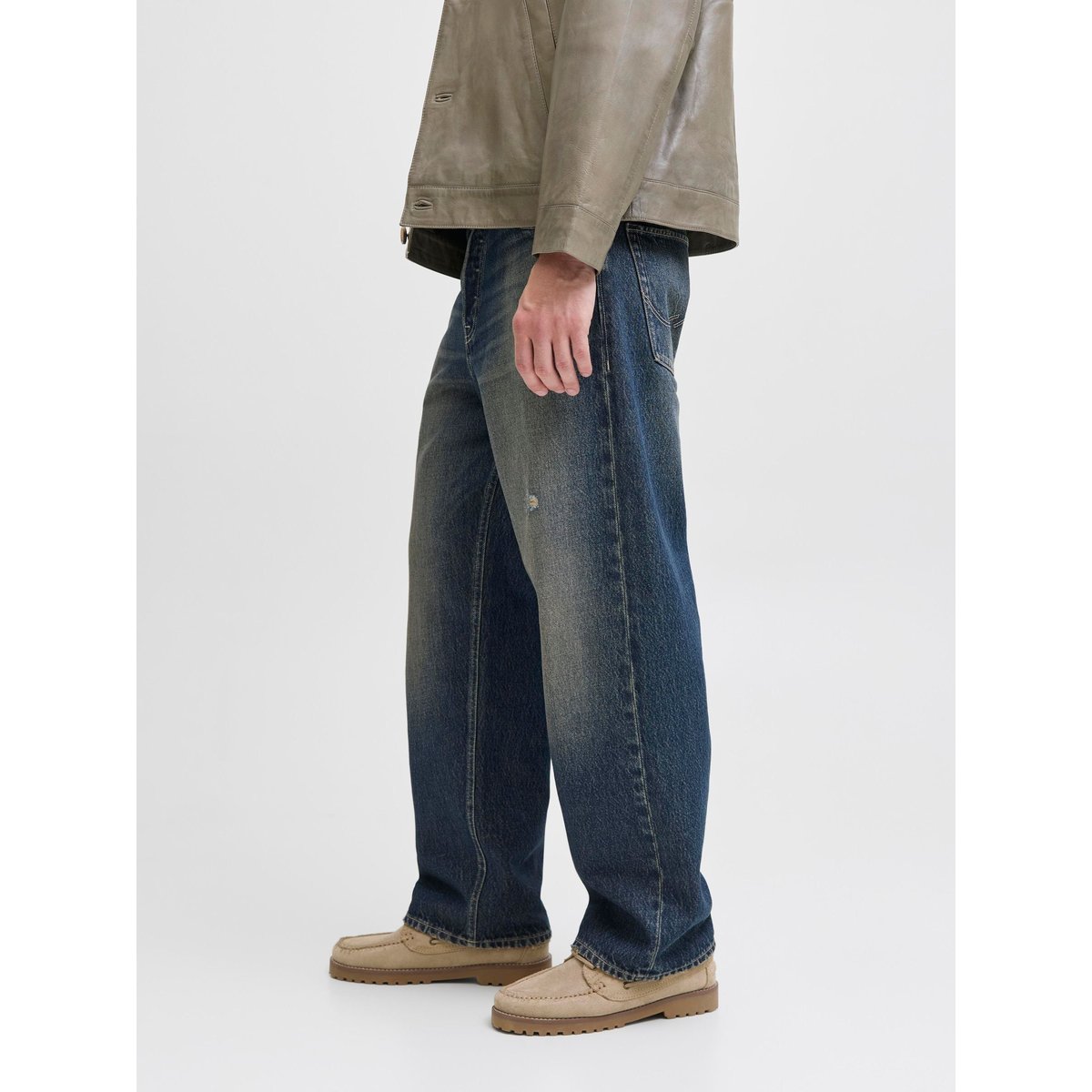 Jean Baggy Fit blue denim, JACK & JONES