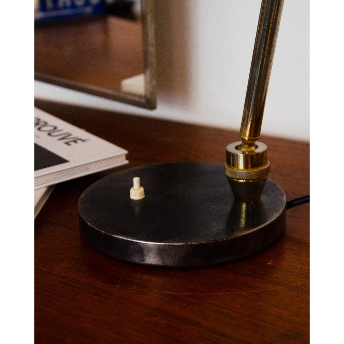 Lampe en métal industriel Julia N°903 - Bon état métal, DEBONGOUT