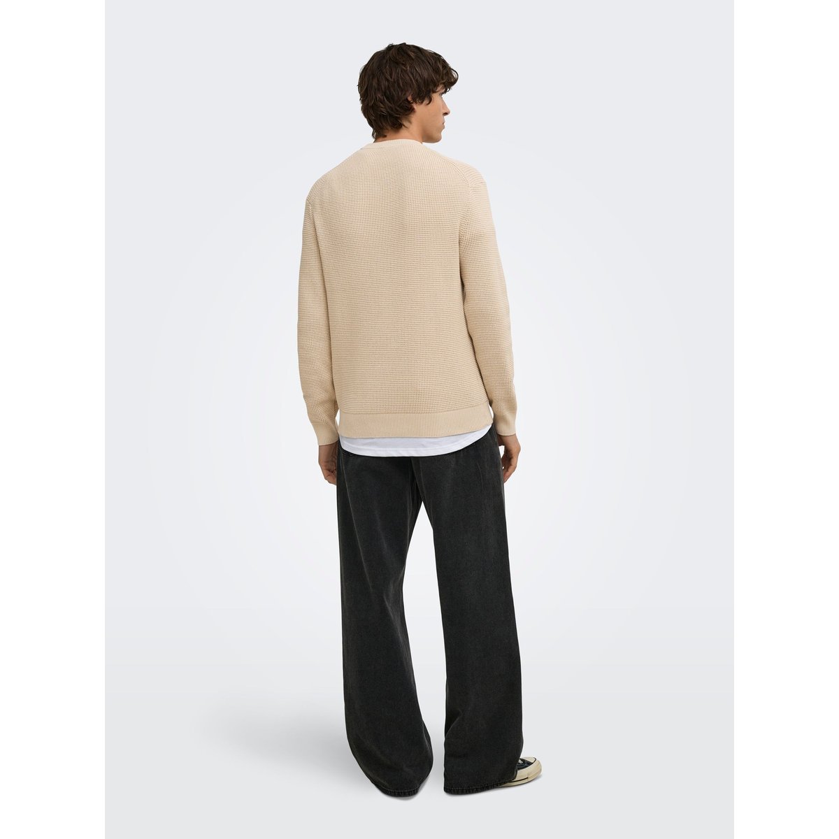 Top grise - silver lining 1, ONLY & SONS