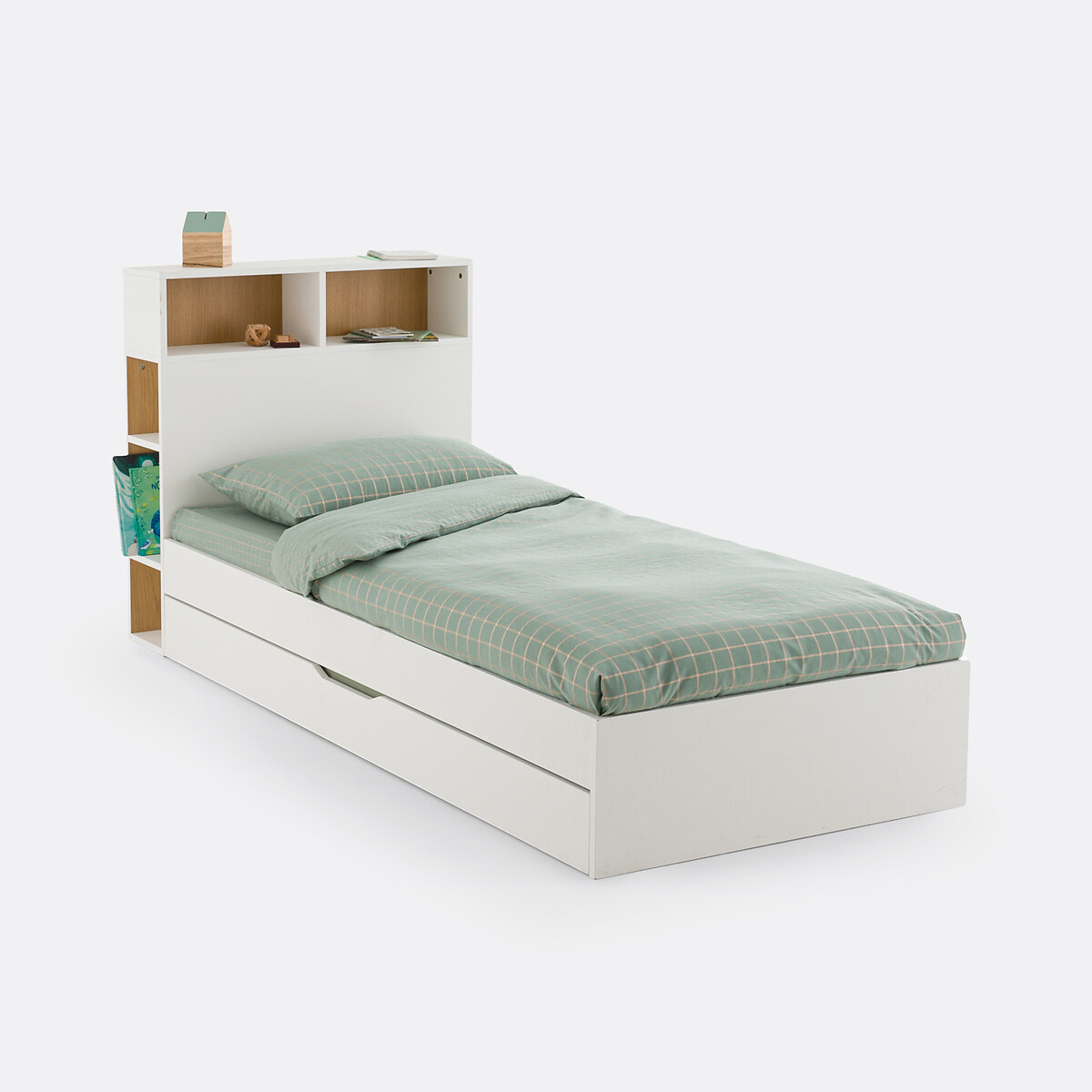 Lit enfant avec sommier BIFACE blanc, LA REDOUTE INTERIEURS