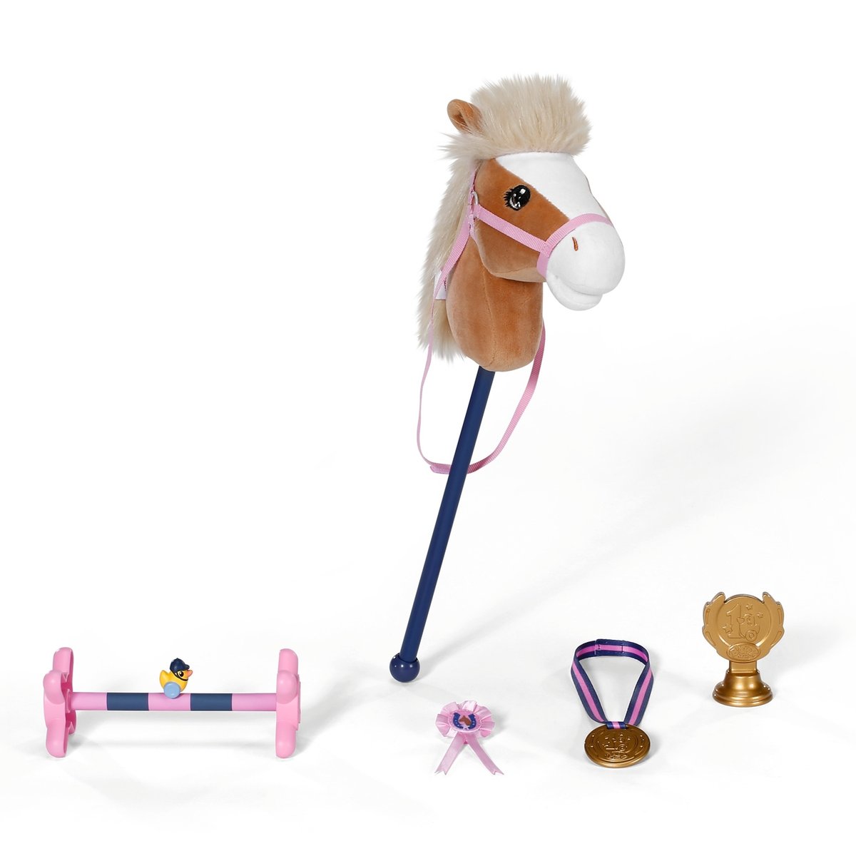 Baby born Set de cheval à baton 43 cm multicolore, ZAPF CREATION