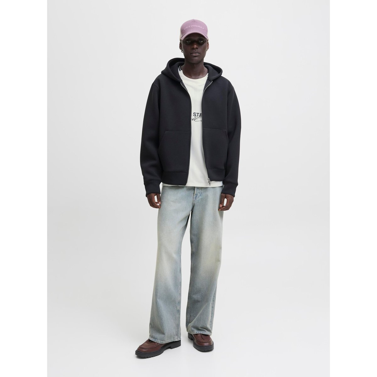 T-Shirt cloud dancer, JACK & JONES