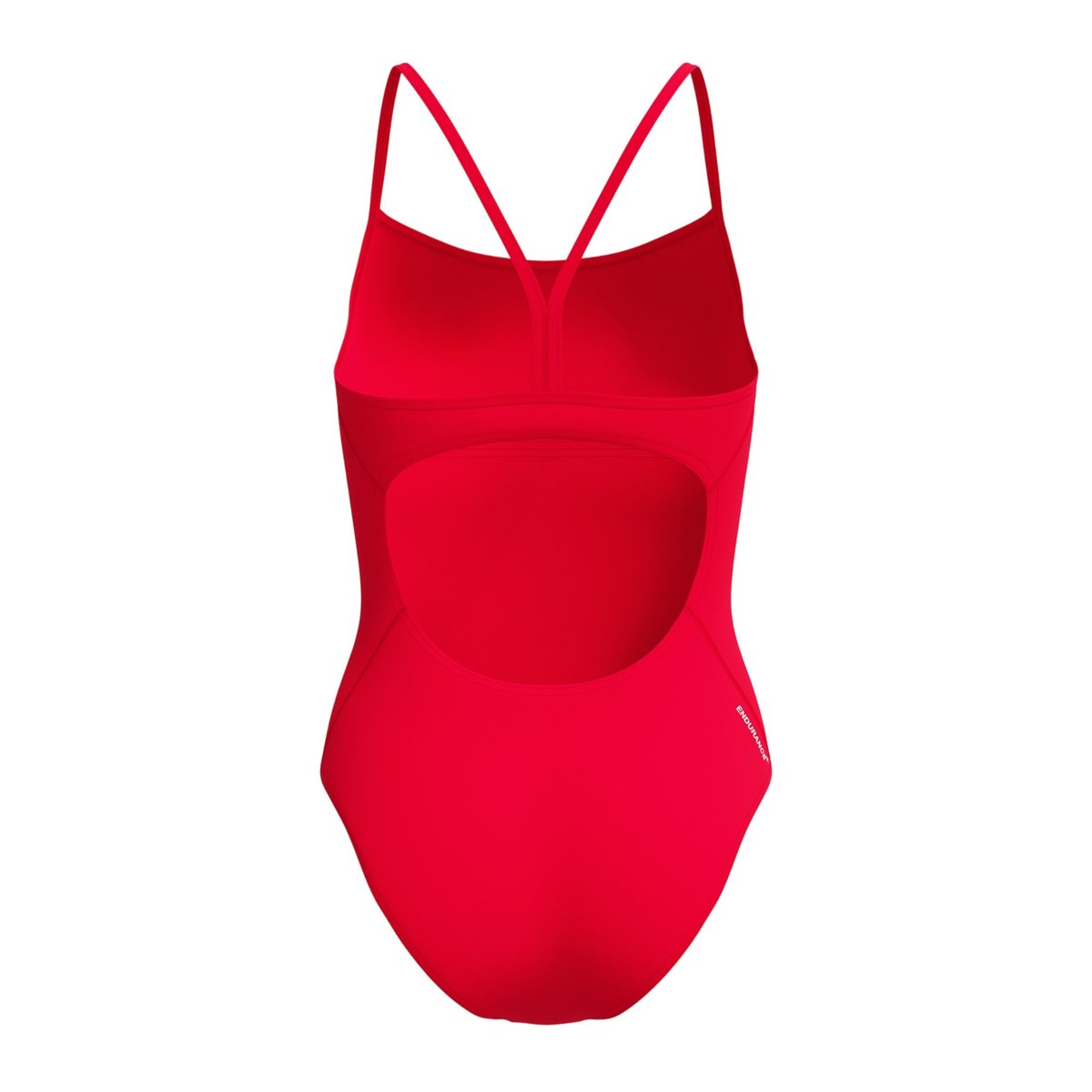 Maillot de bain 1 pièce à bretelles fines motif/style logo rouge, SPEEDO