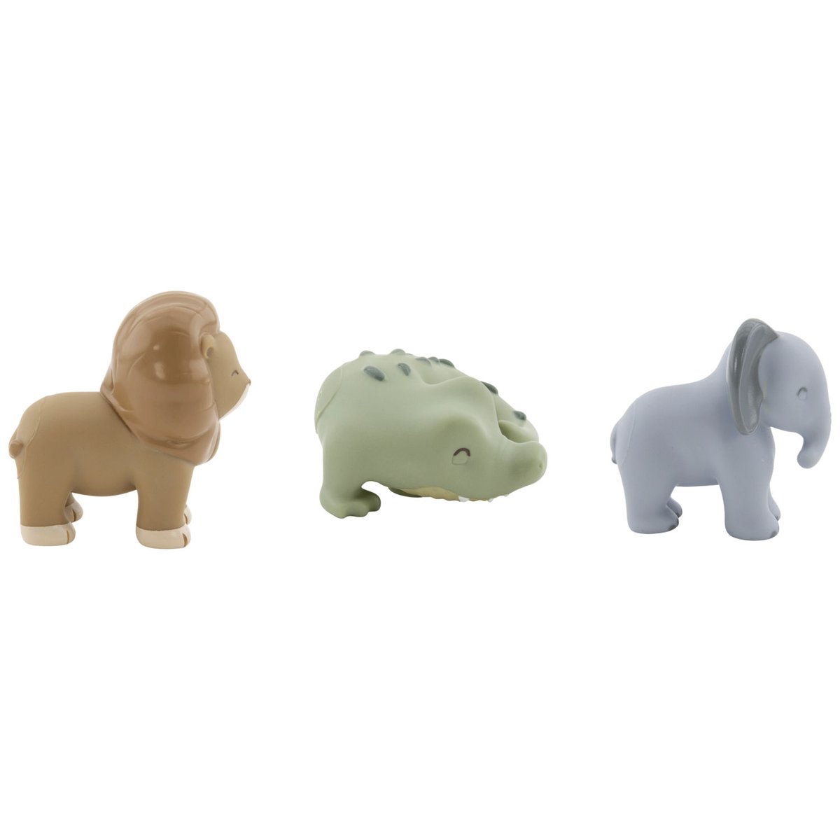 Set de 3 figurines de bain bleu, vert, marron, LITTLE DUTCH