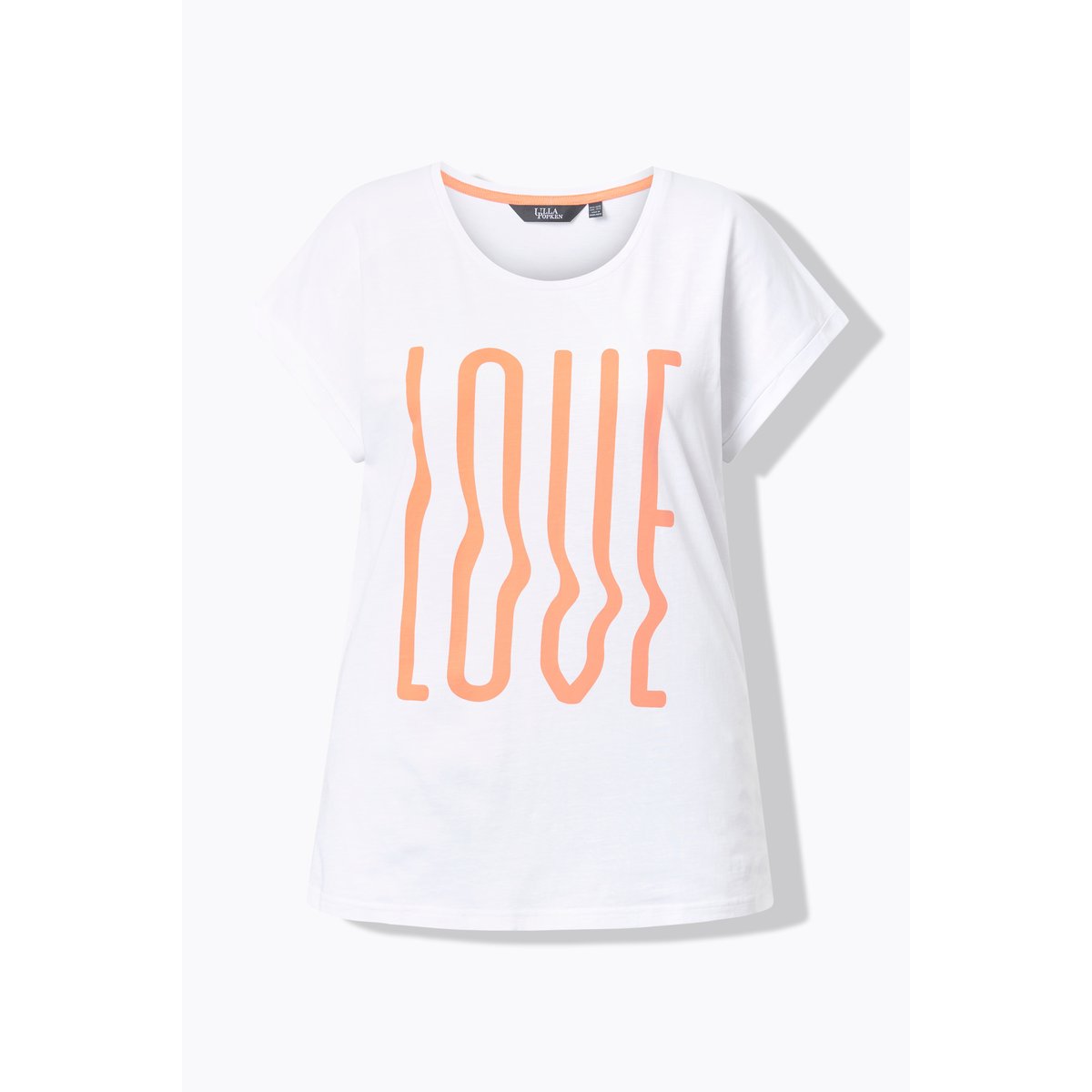 T-shirt oversize blanc neige, ULLA POPKEN