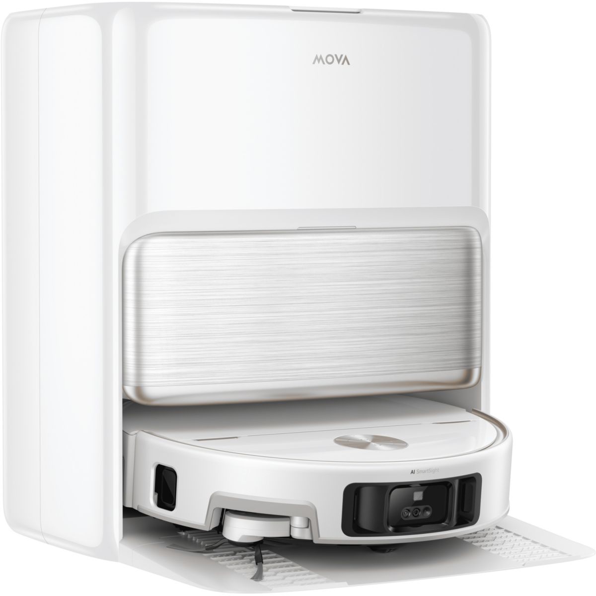 Robot Aspirateur Laveur V70 Ultra Complete Blanc couleur unique, MOVA