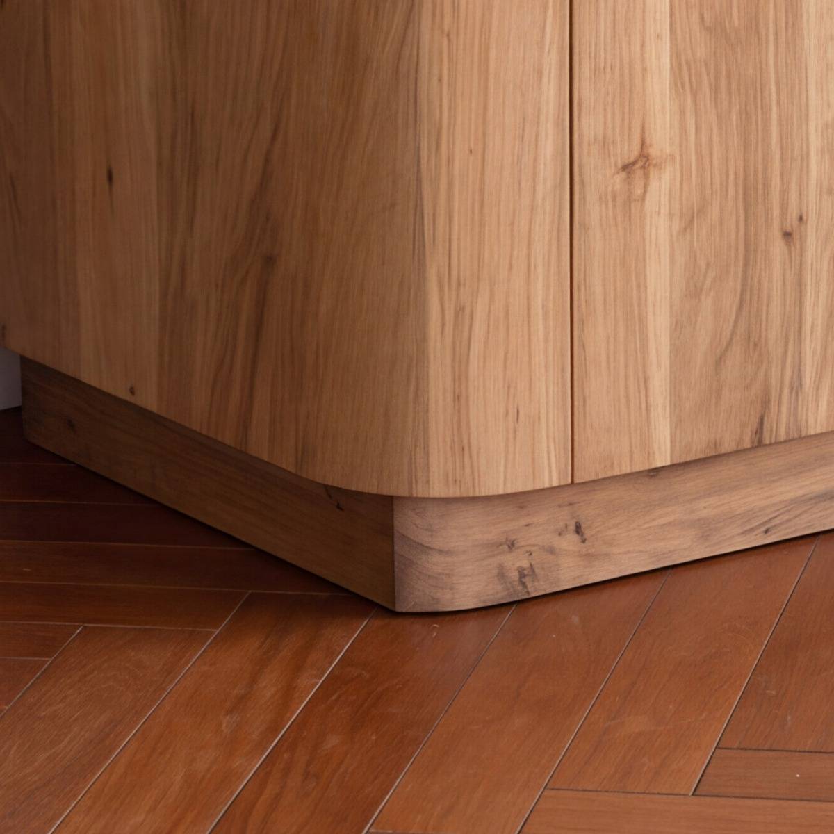 Meuble tv en bois d'acacia IDRISSA bois clair, MADE IN MEUBLES