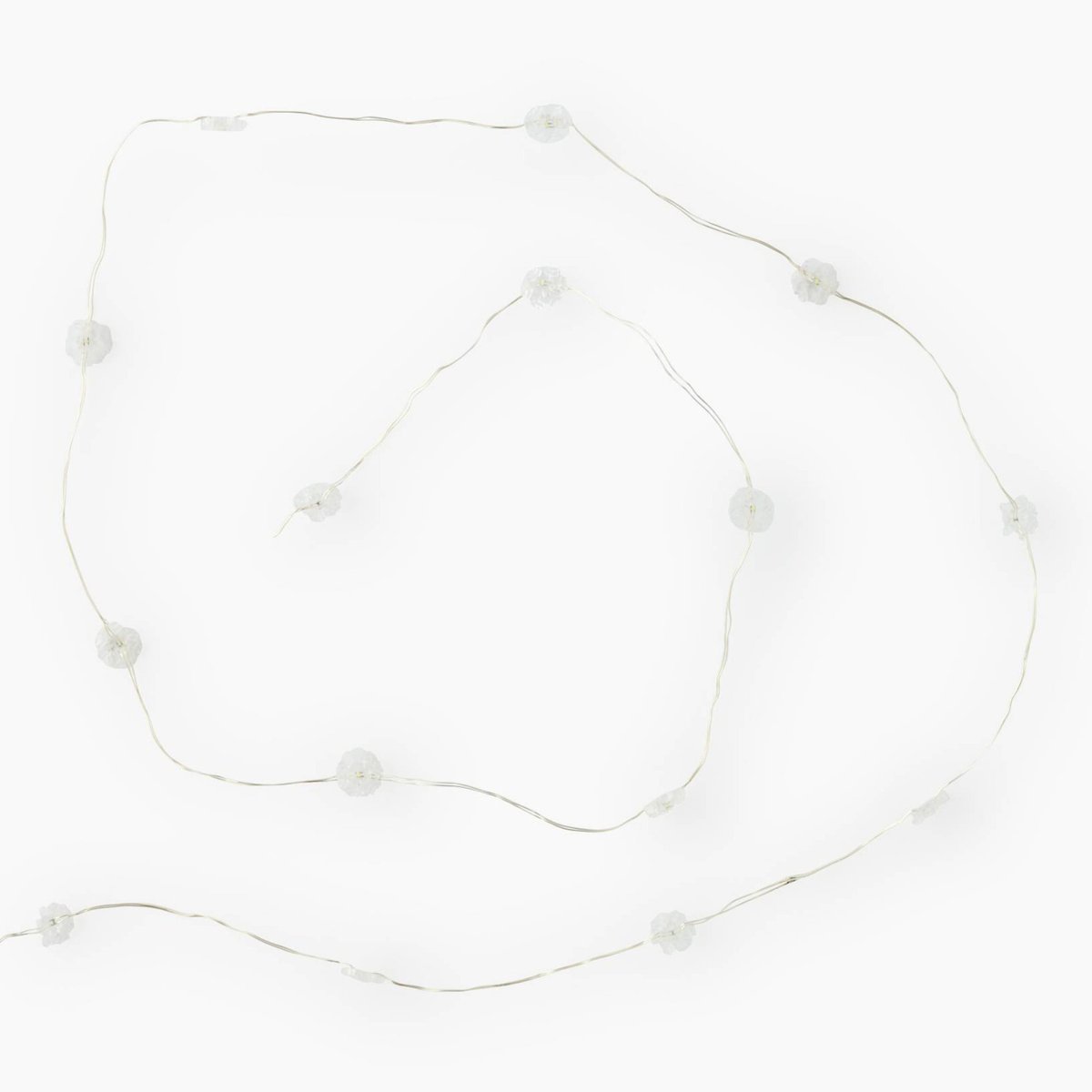 Guirlande LED, 140cm transparent, MONOPRIX