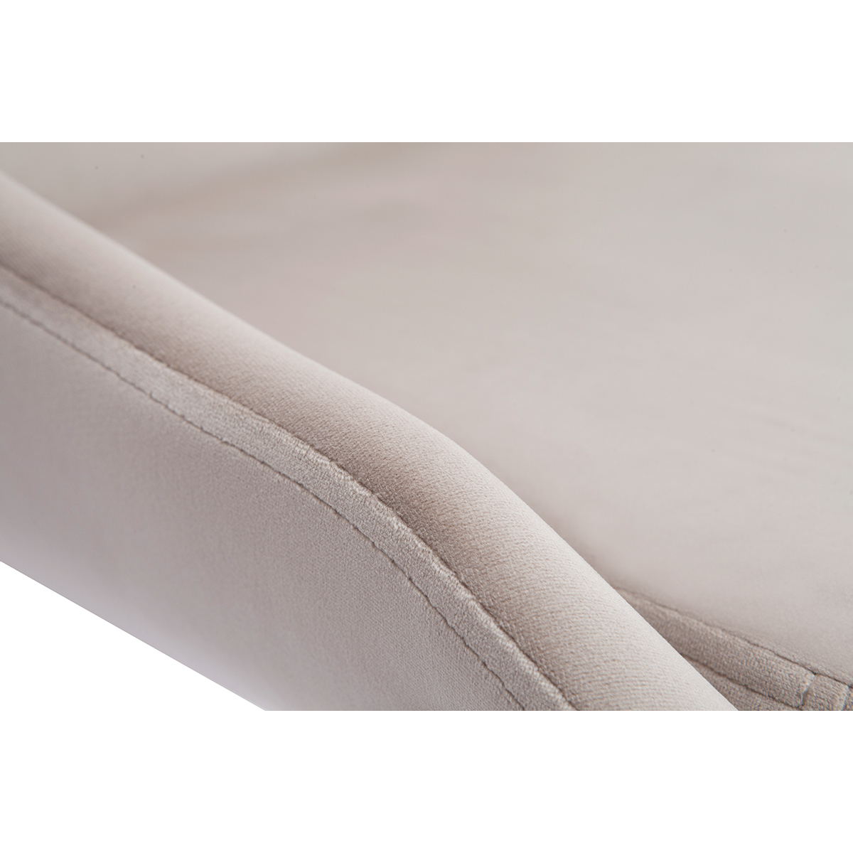 Tabourets de bar design réglables (lot de 2) HOLO taupe, MILIBOO