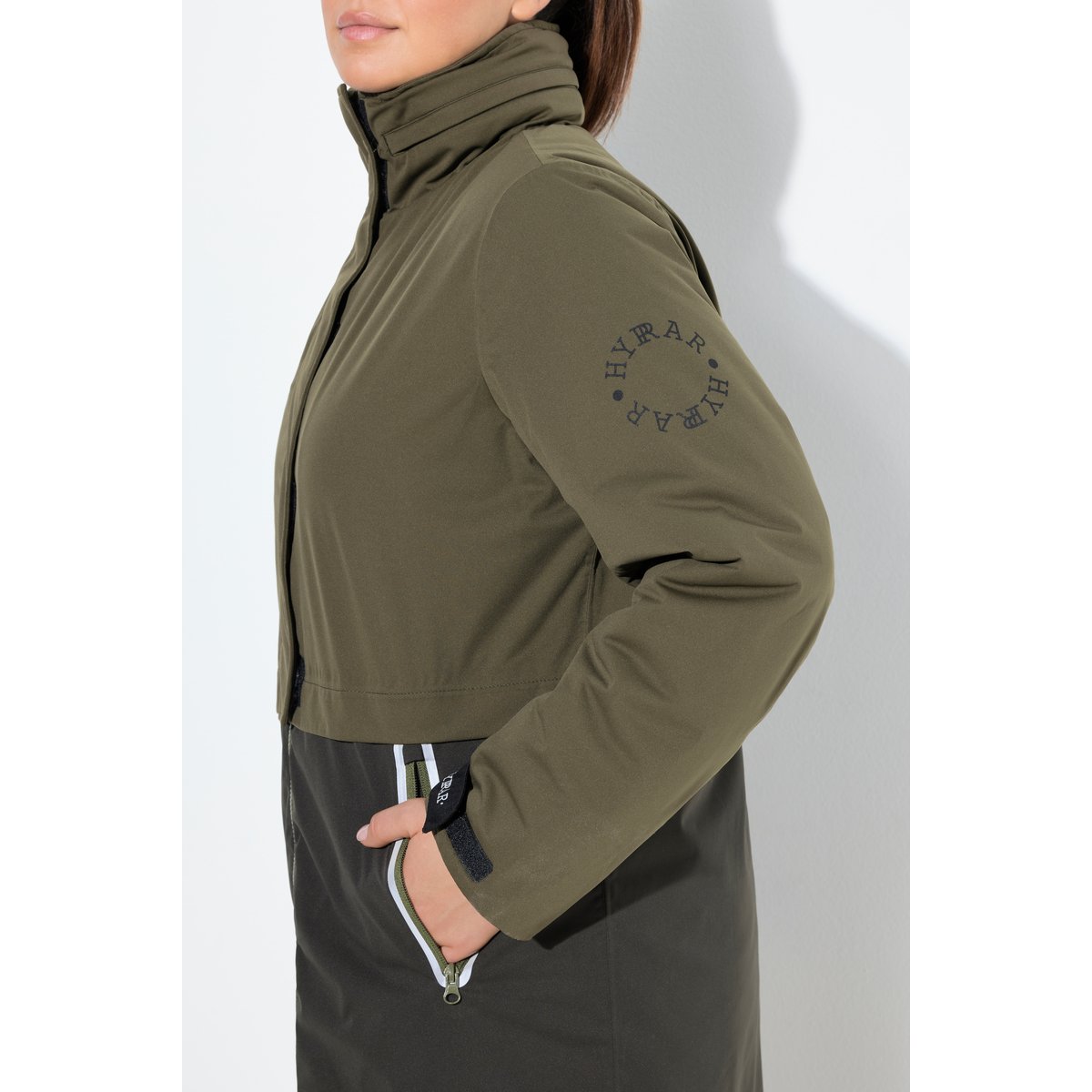 Manteau technique HYPRAR, imperméable vert olive, ULLA POPKEN
