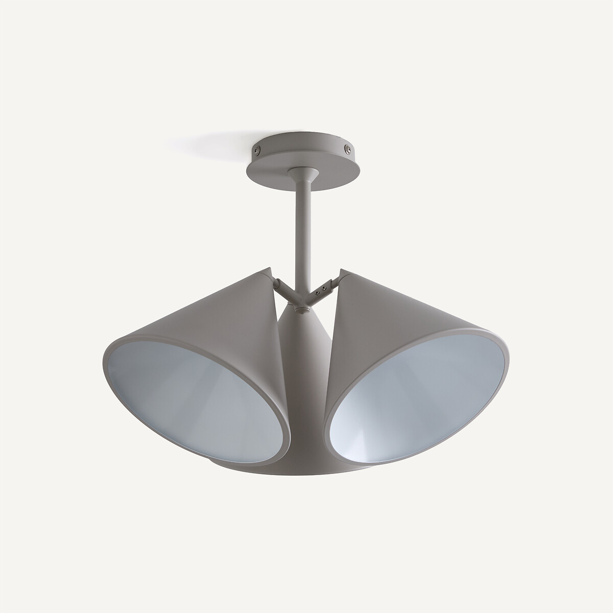 Lámpara de techo 3 conos, Moke gris, AM.PM