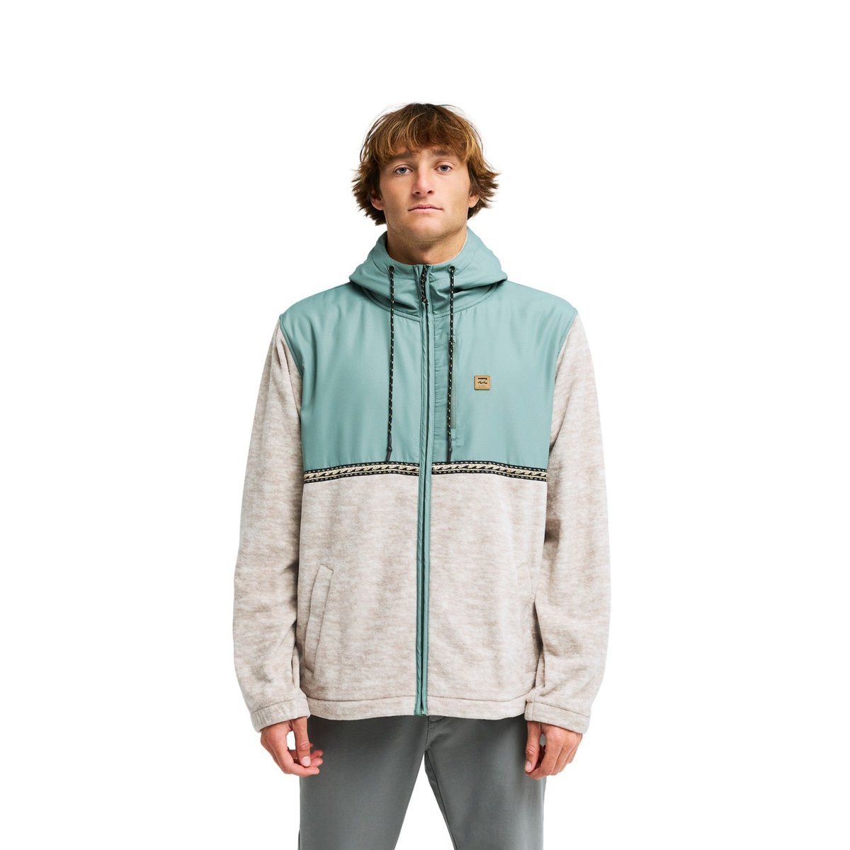 Polaire zippée BOUNDARY LITE vert laurel wreath, BILLABONG
