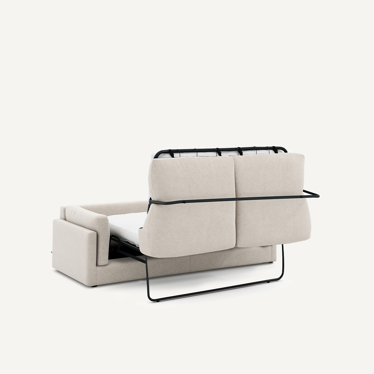 Schlafsofa, aus meliertem Leinen, CÉSAR elfenbein, AM.PM