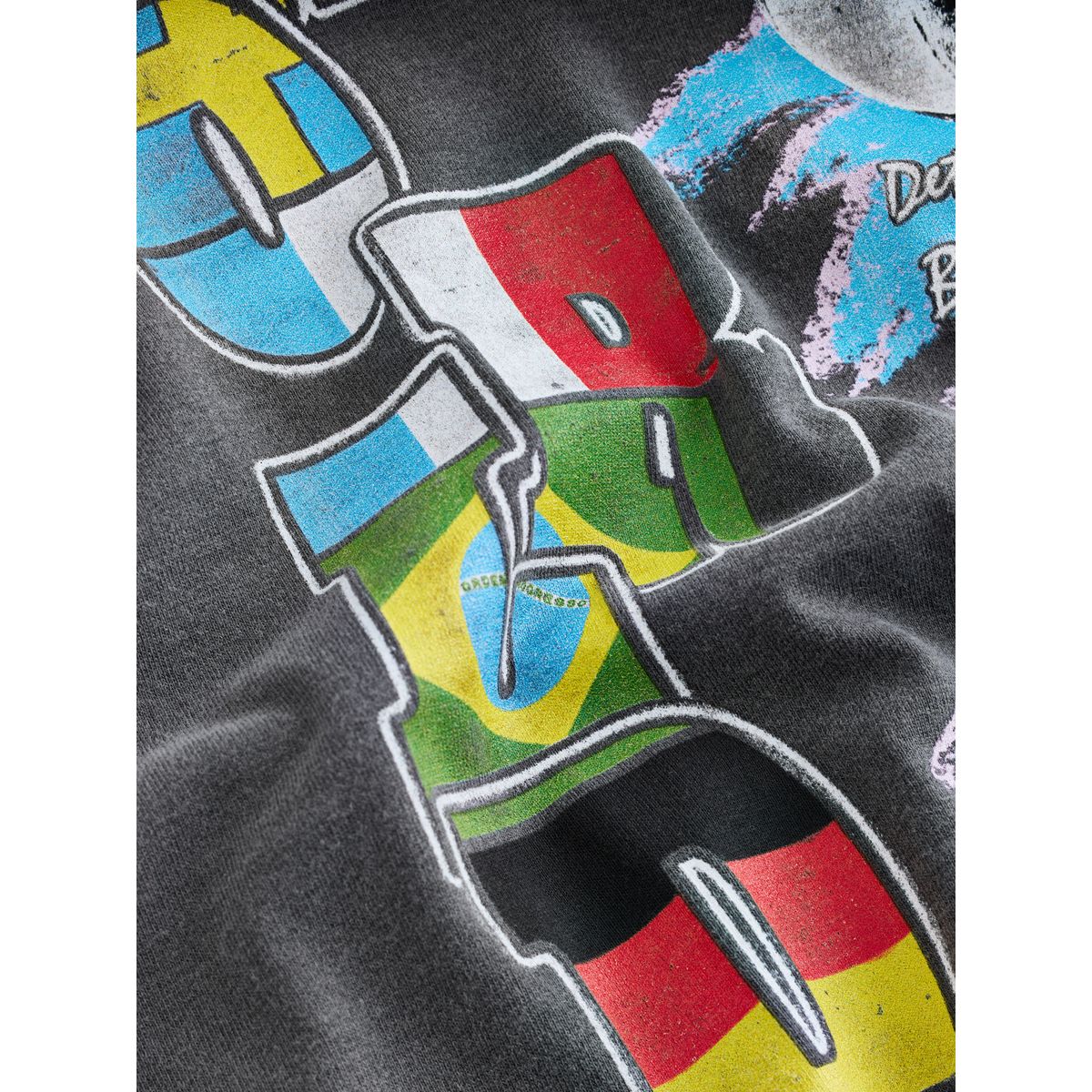 T-shirt décontracté coupe du monde football toffs gris, NEXT