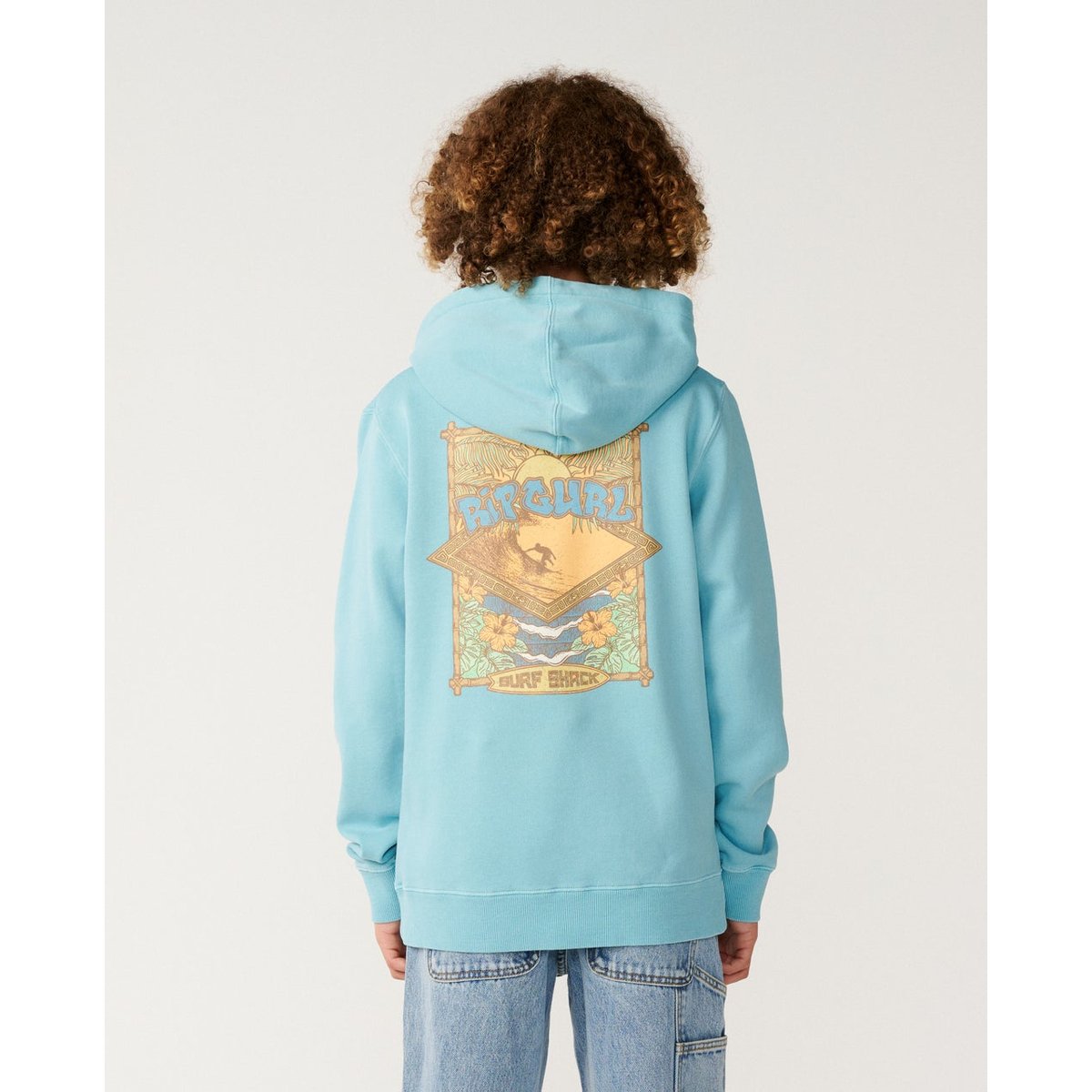 Sweat à capuche enfant SURF SHACK ART piscine à vagues, RIP CURL