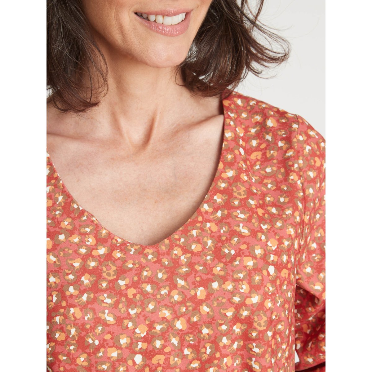 Robe forme housse imprimé, DAXON
