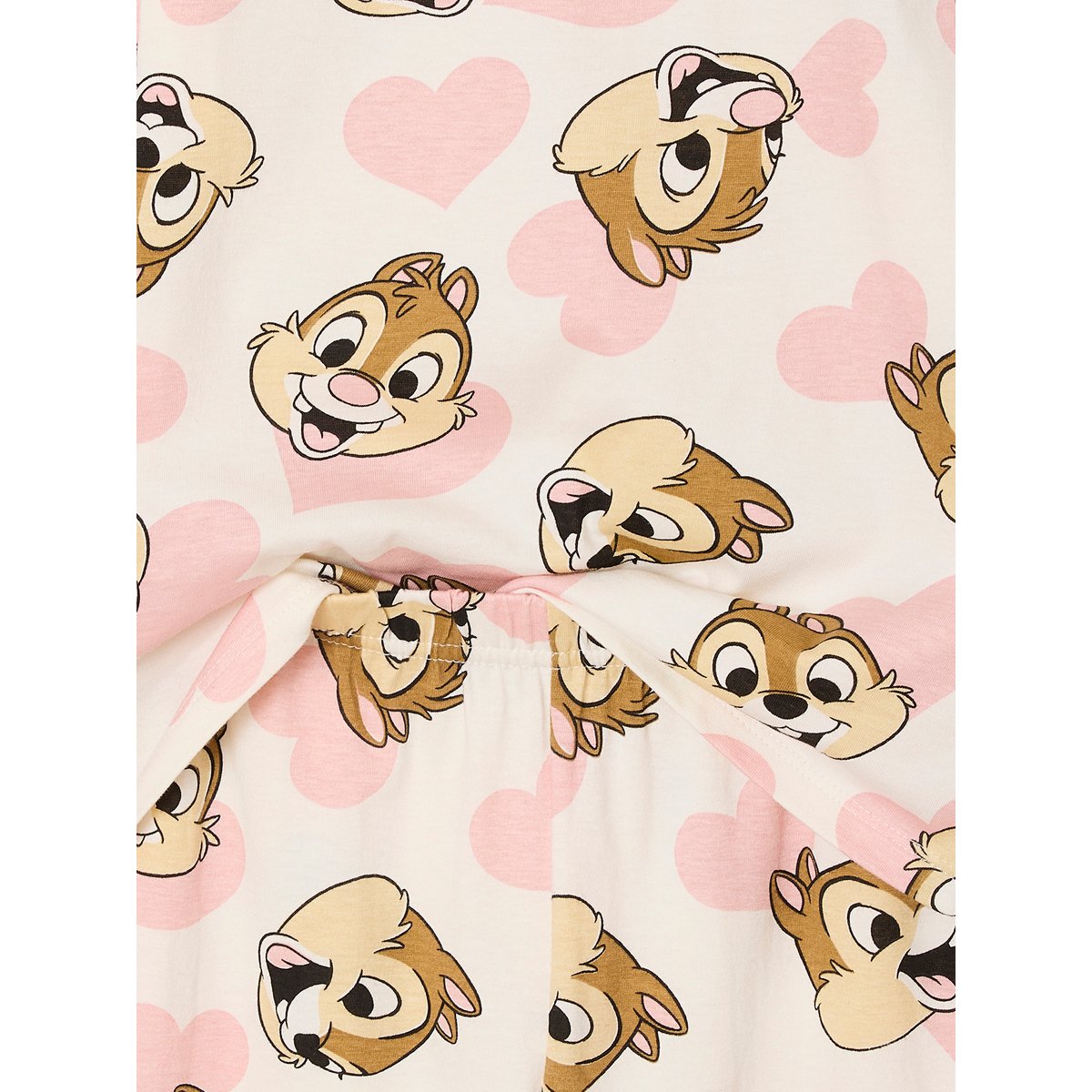 Pyjama Disney Tic & Tac écru, VERTBAUDET