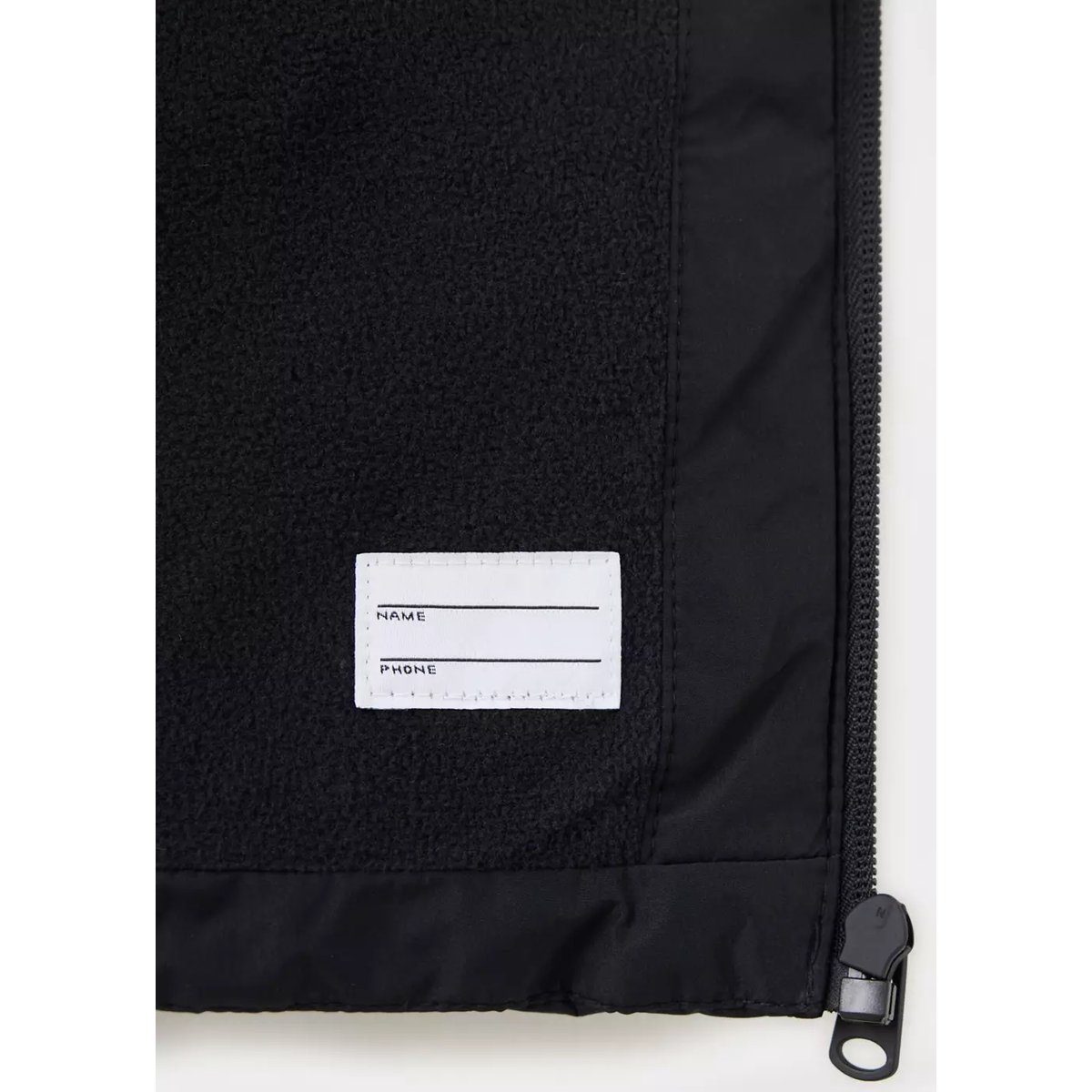 Anorak long matelassé noir, MANGO BABY